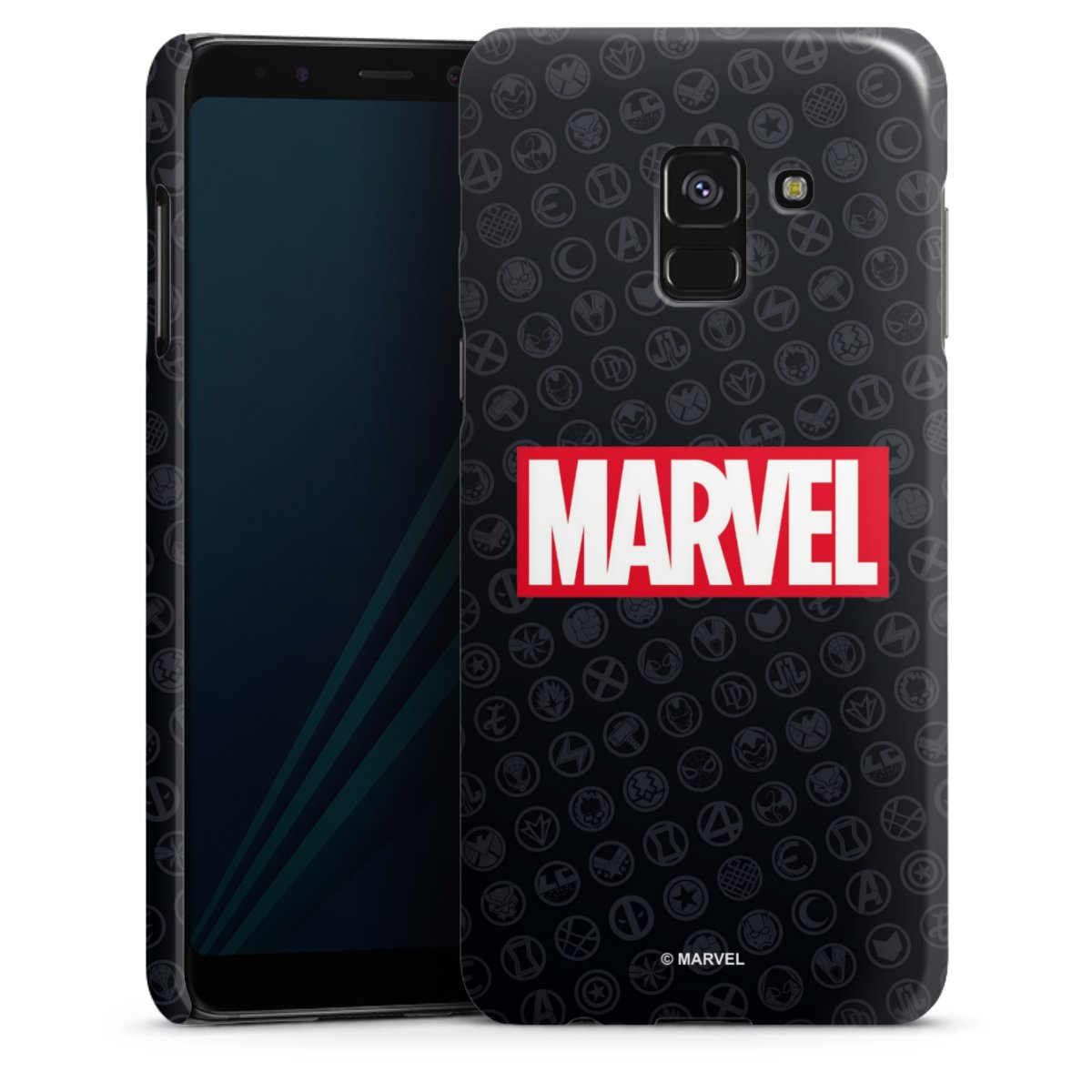 Marvel Logo Black Red 