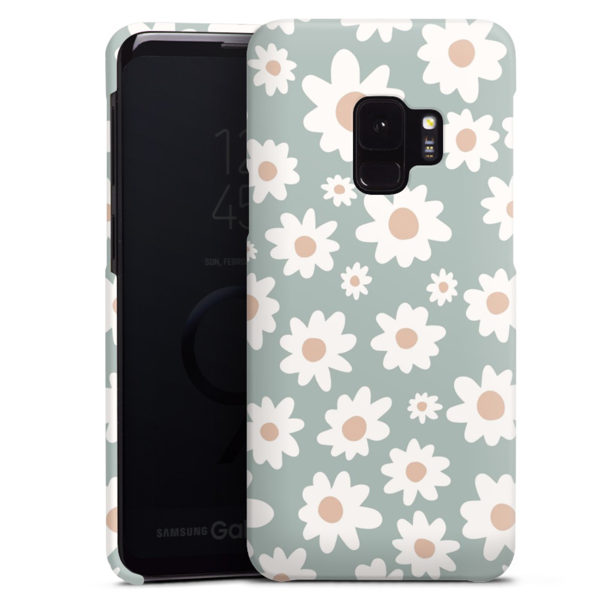 Gänseblümchen Muster grün