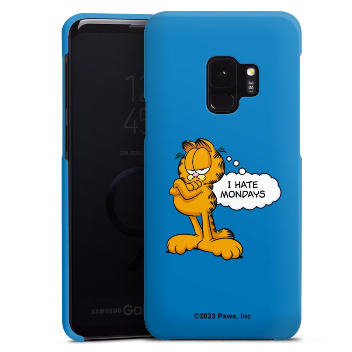 Garfield Je déteste les lundis Bleu