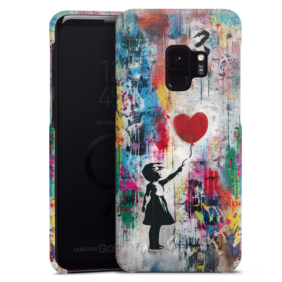 Balloon Girl Colorful