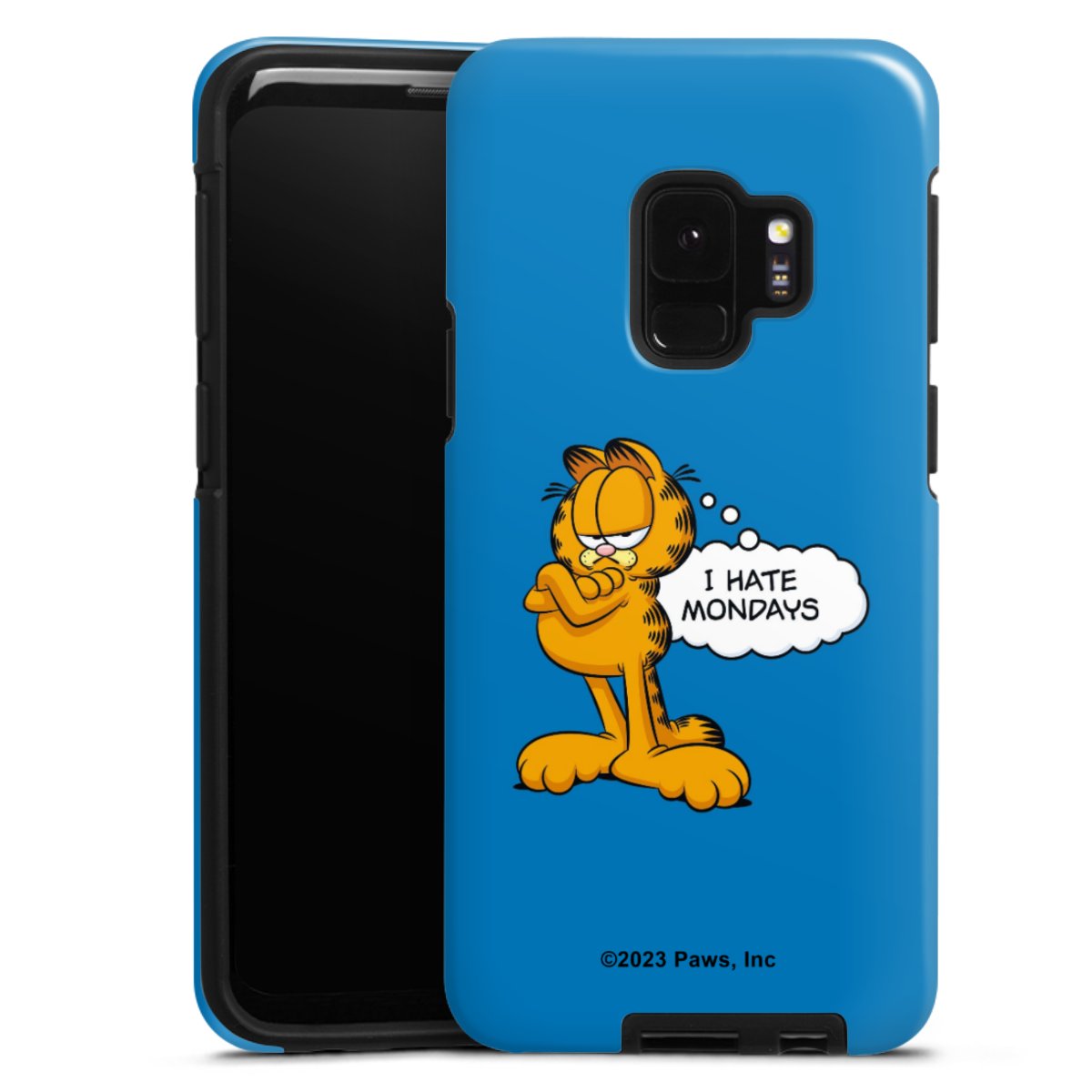 Garfield Ik haat maandagen blauw