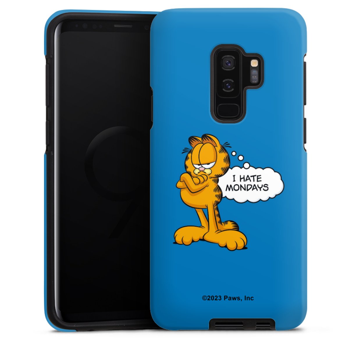 Garfield Ik haat maandagen blauw