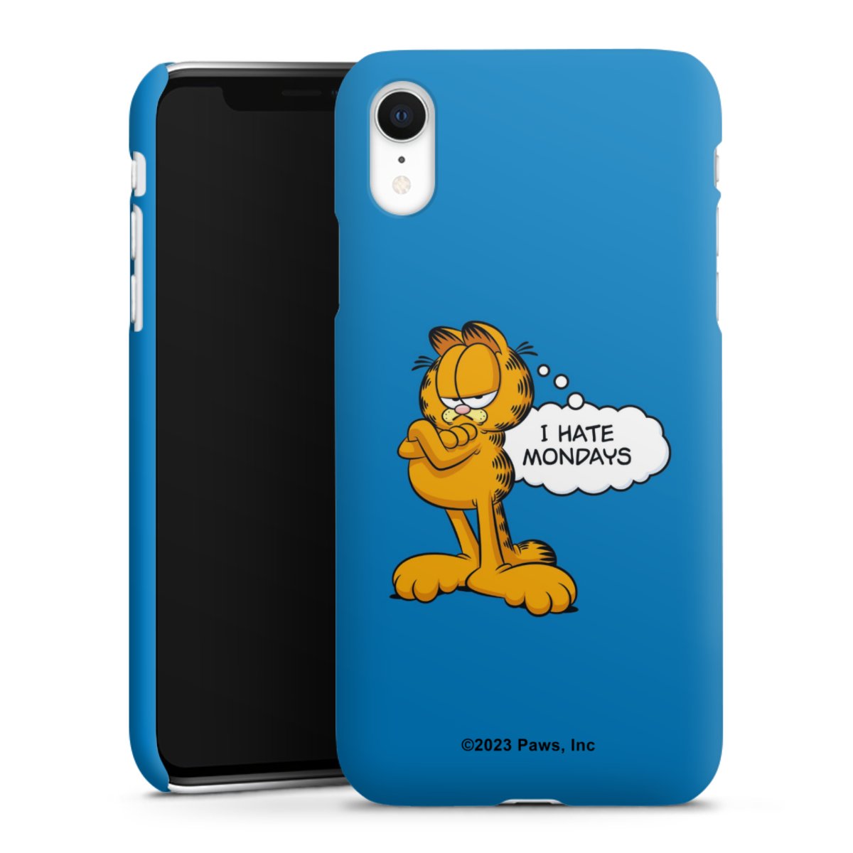 Garfield Ik haat maandagen blauw