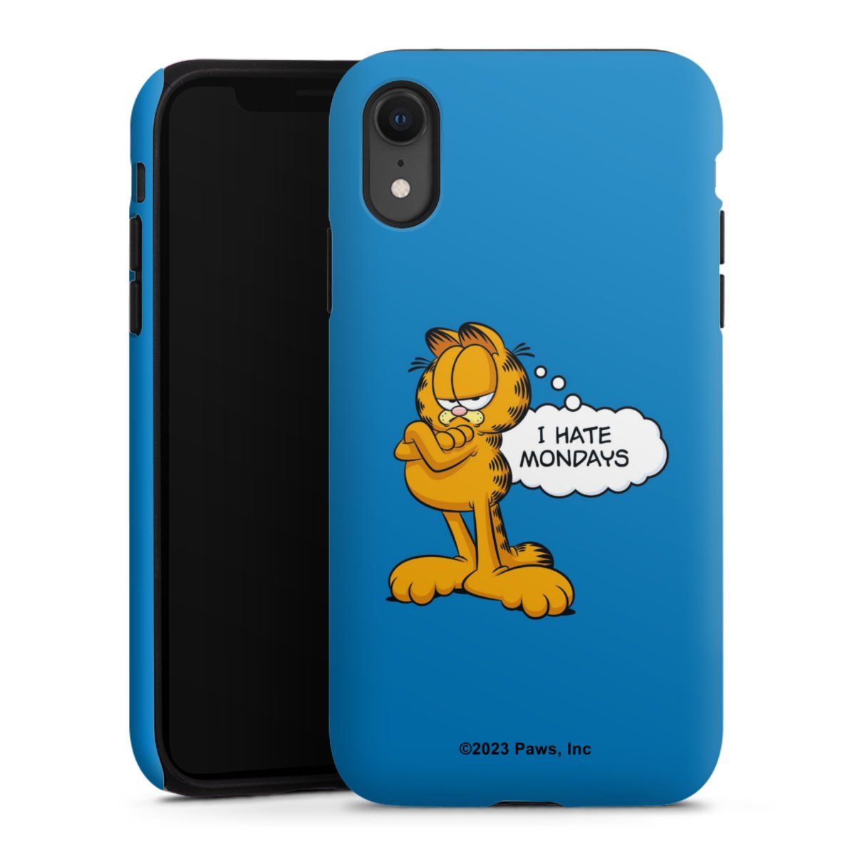 Garfield Ik haat maandagen blauw