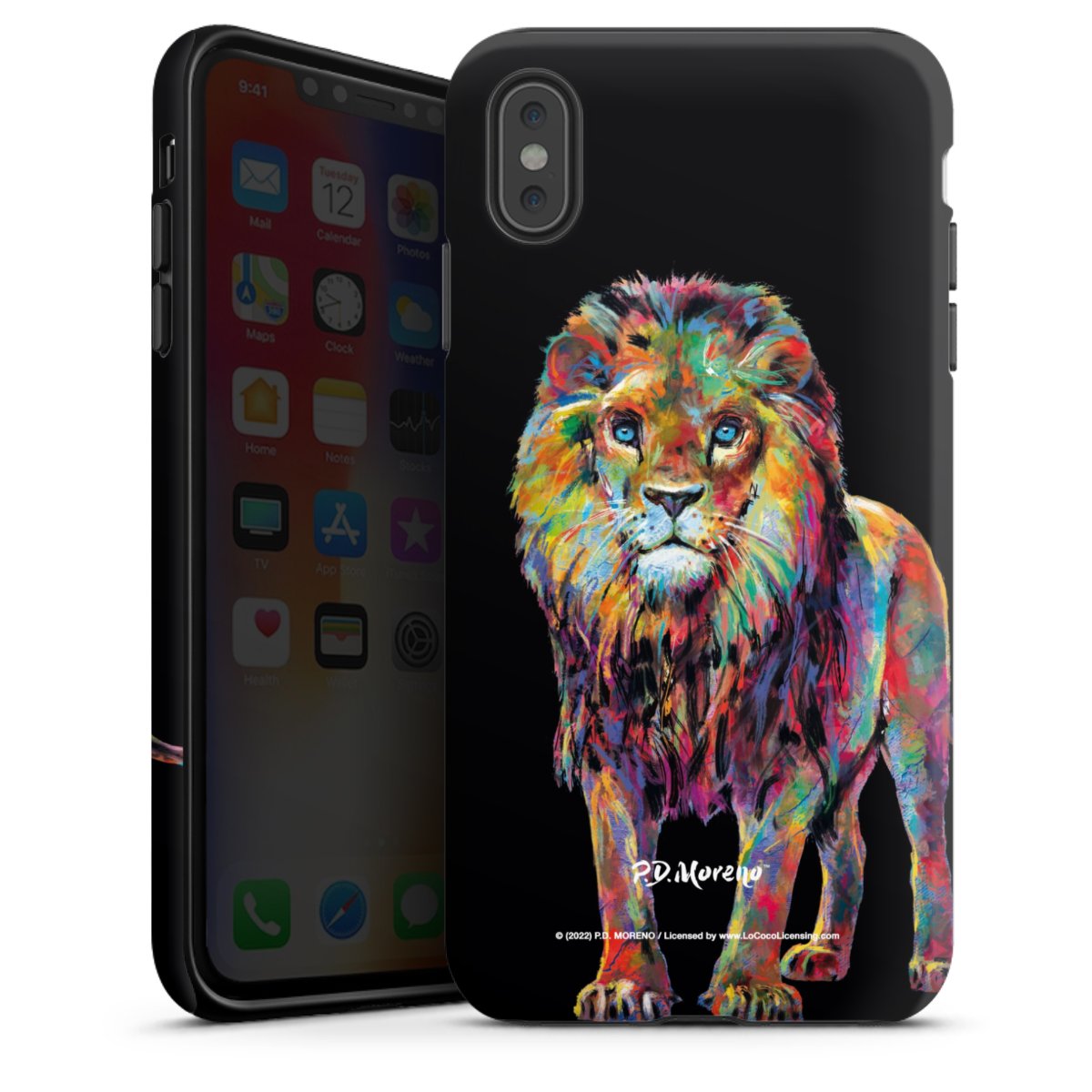 Leone colorato da P.D. Moreno