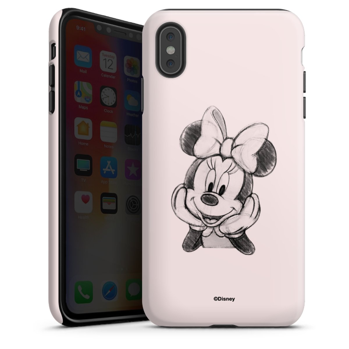 Minnie Posieren Sitzen