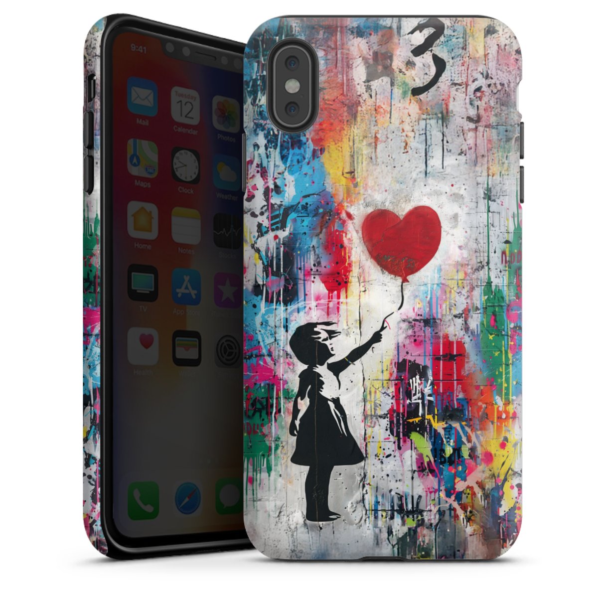 Balloon Girl Colorful