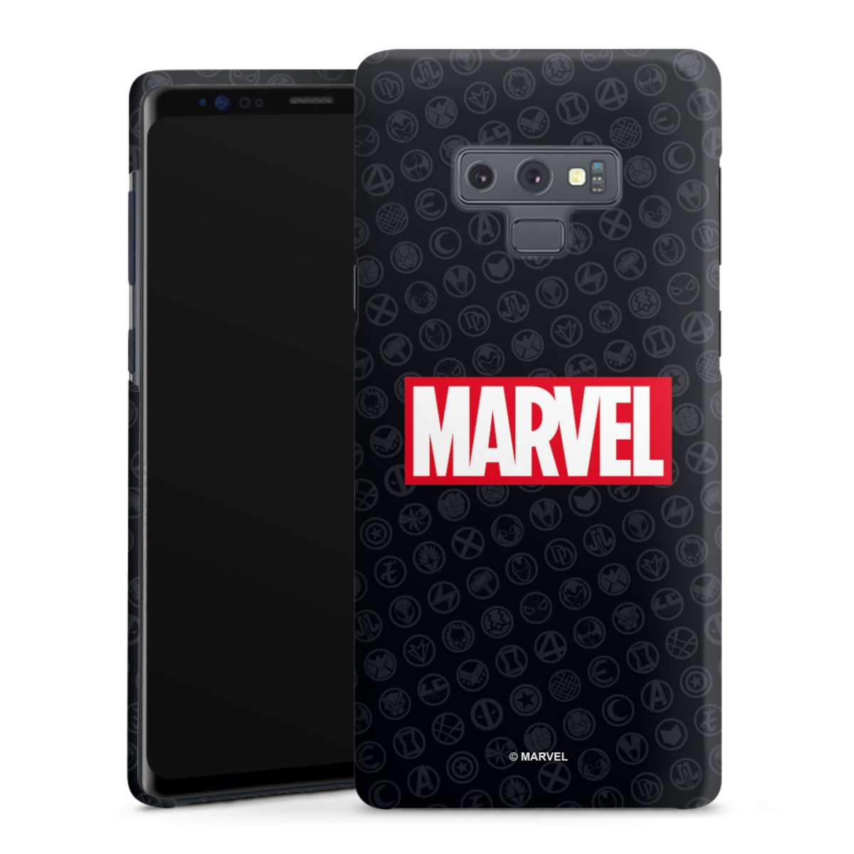 Marvel Logo Black Red 