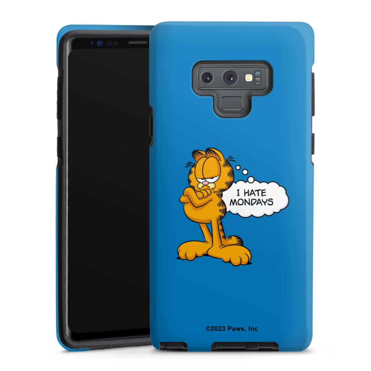 Garfield Ik haat maandagen blauw