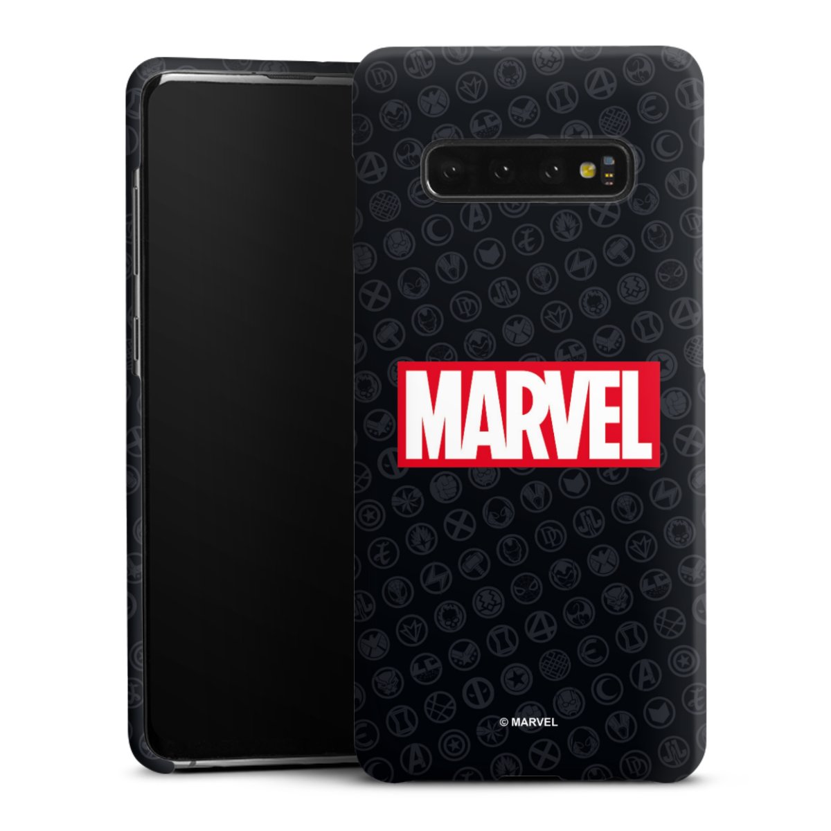 Marvel Logo Black Red 