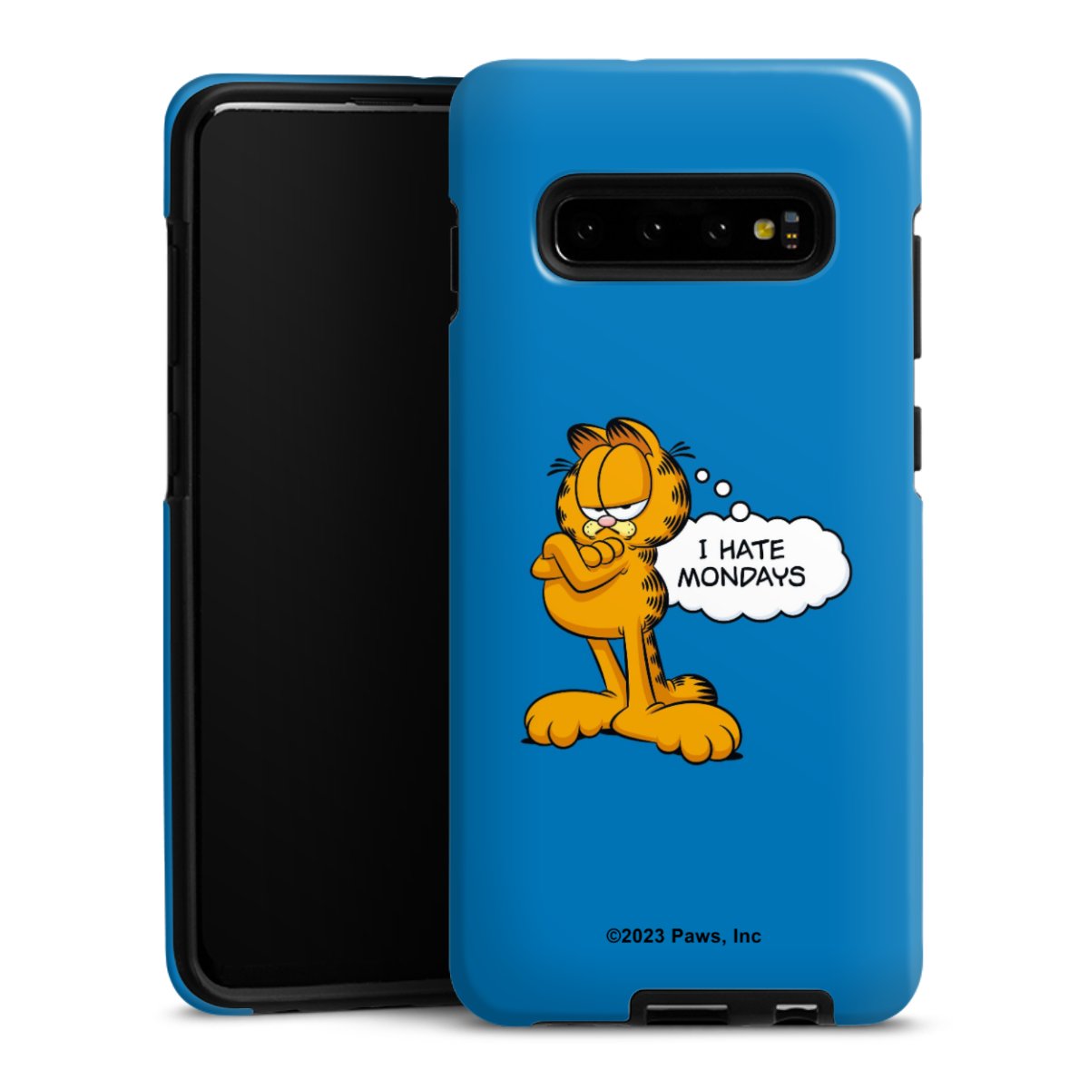 Garfield Ik haat maandagen blauw