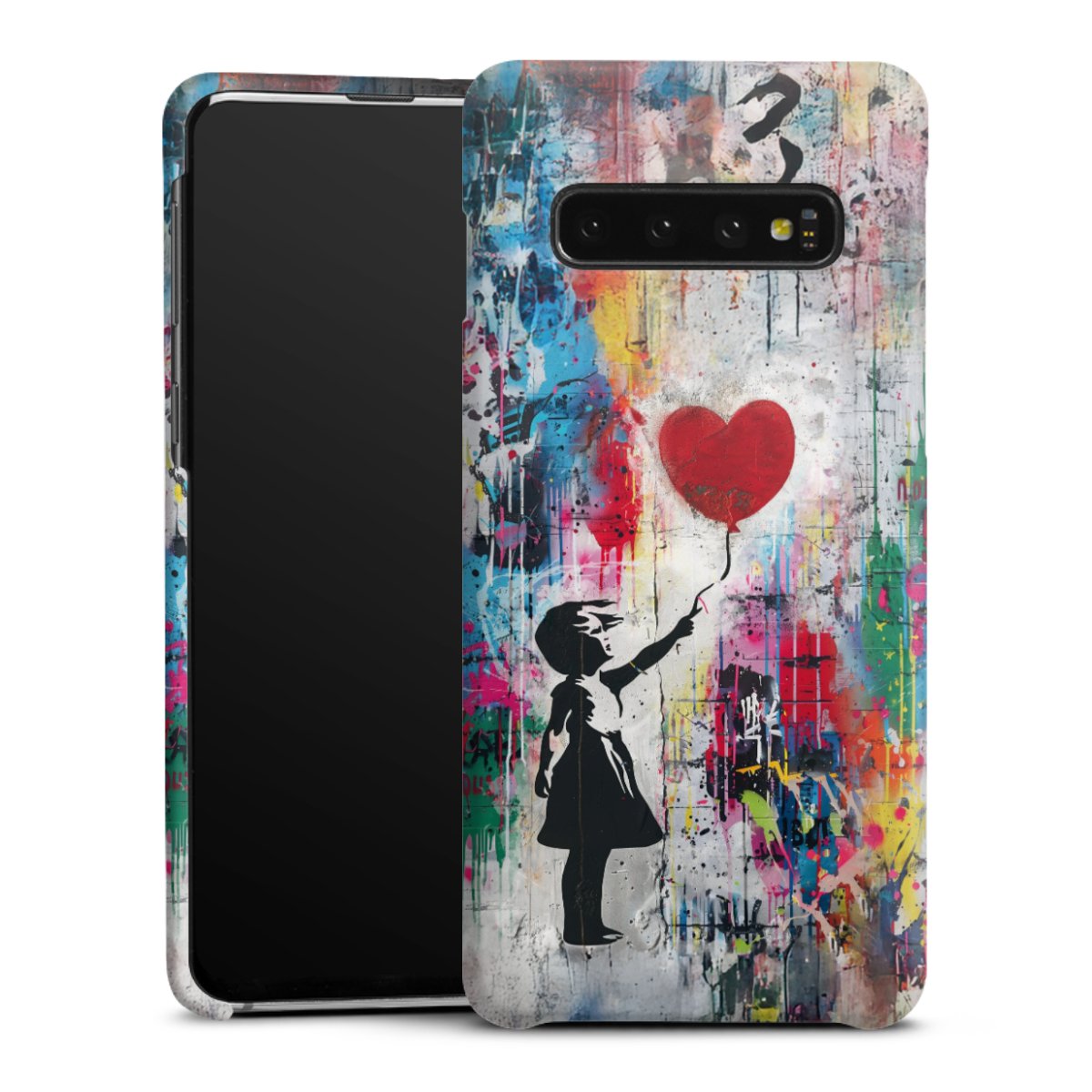 Balloon Girl Colorful