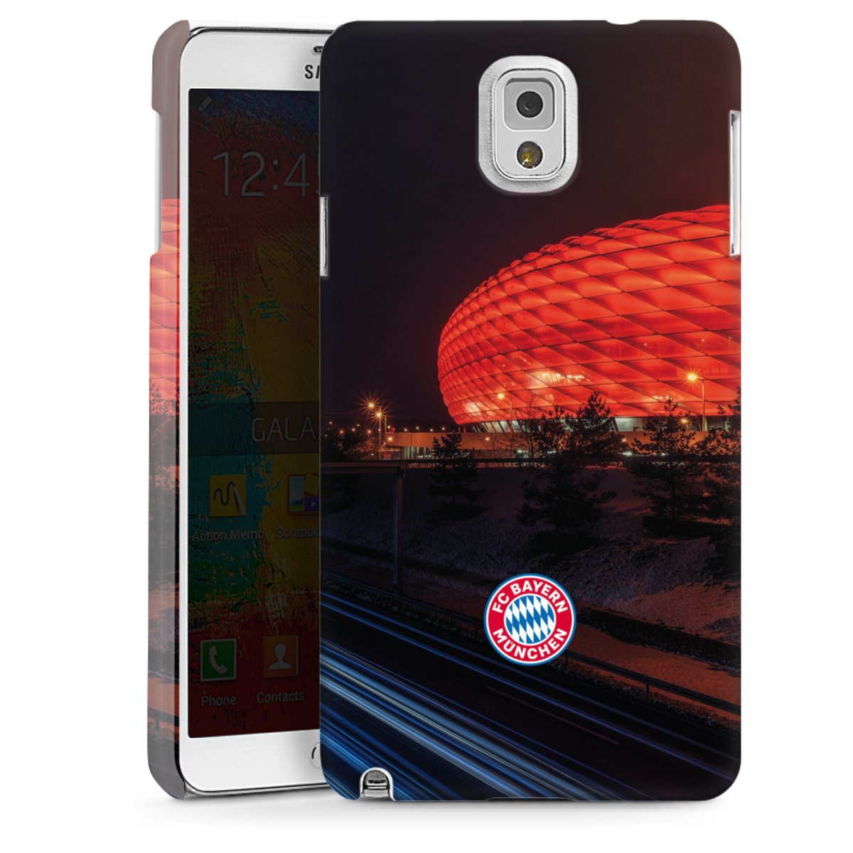 Allianz Arena bei Nacht FCB