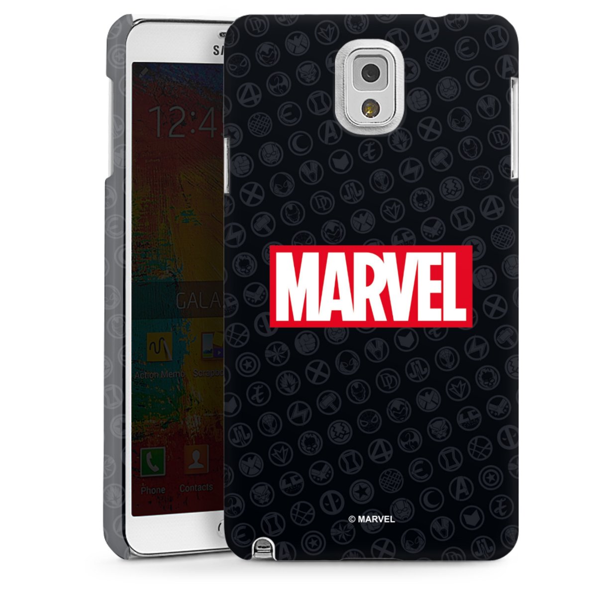 Marvel Logo Black Red 