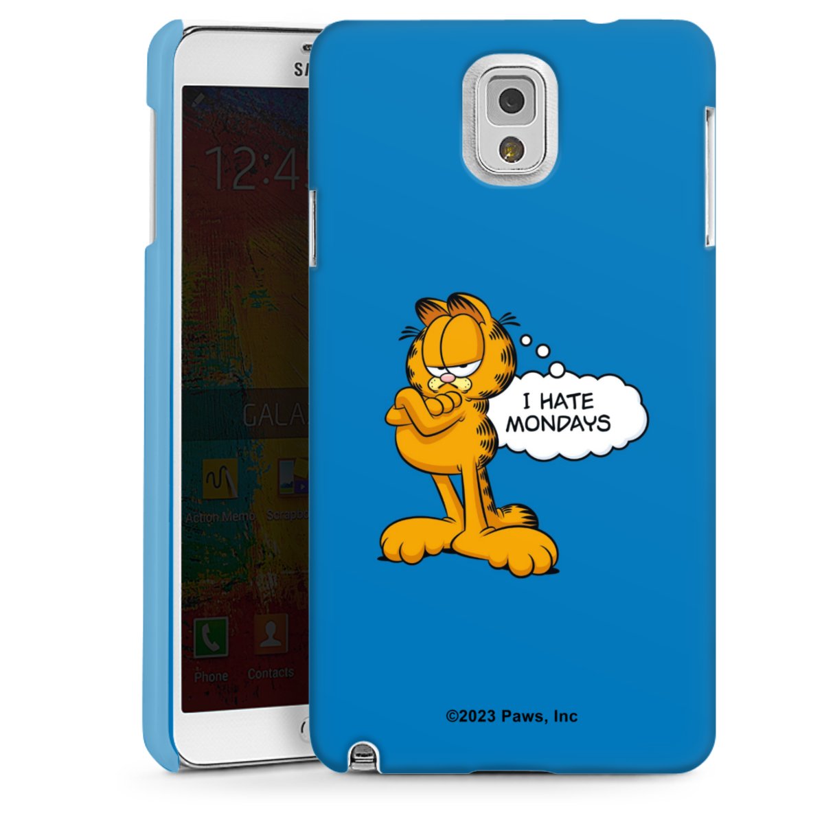 Garfield Je déteste les lundis Bleu