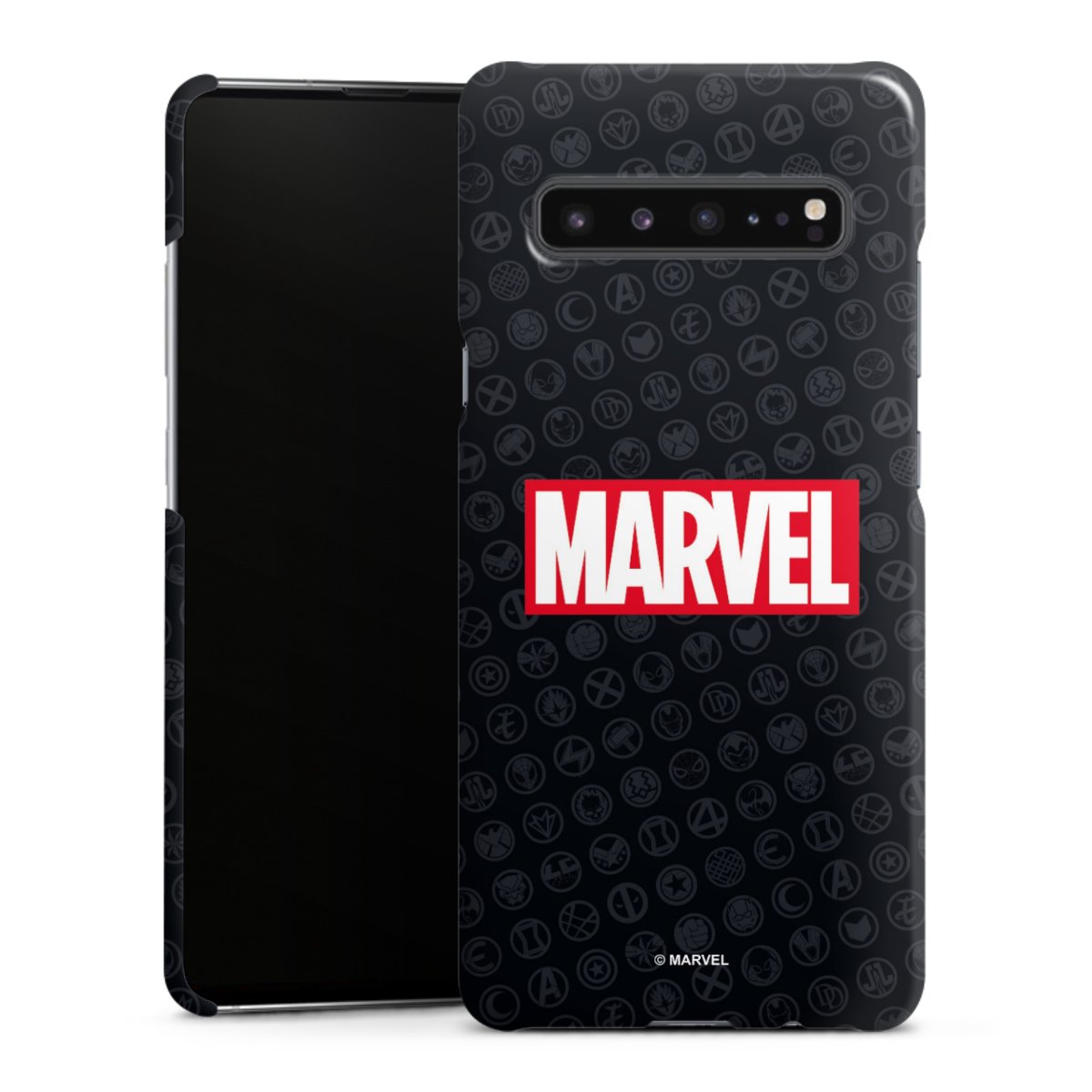 Marvel Logo Black Red 