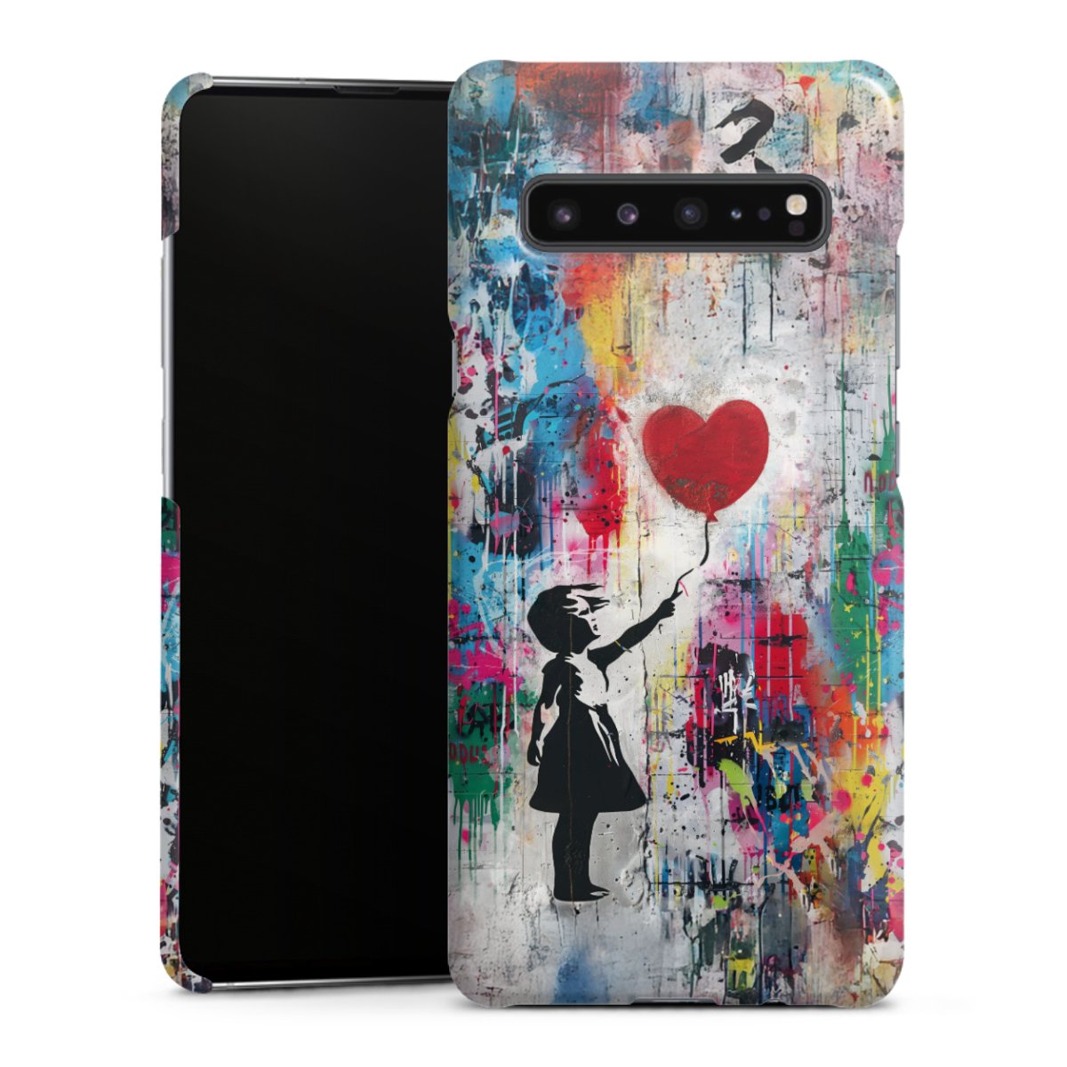 Balloon Girl Colorful