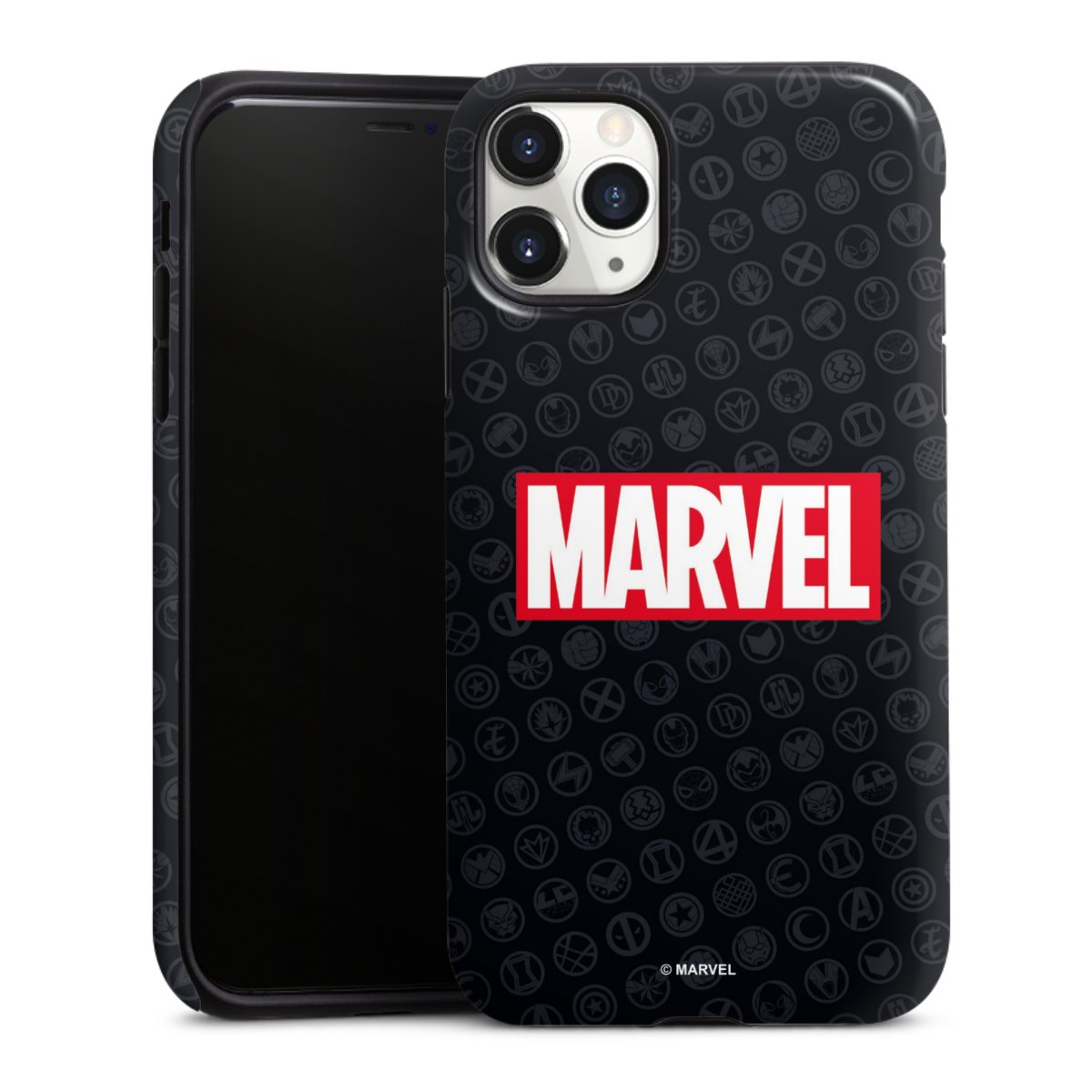 Marvel Logo Noir Rouge