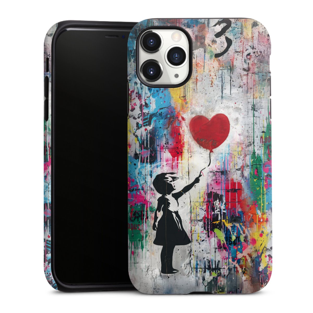 Balloon Girl Colorful