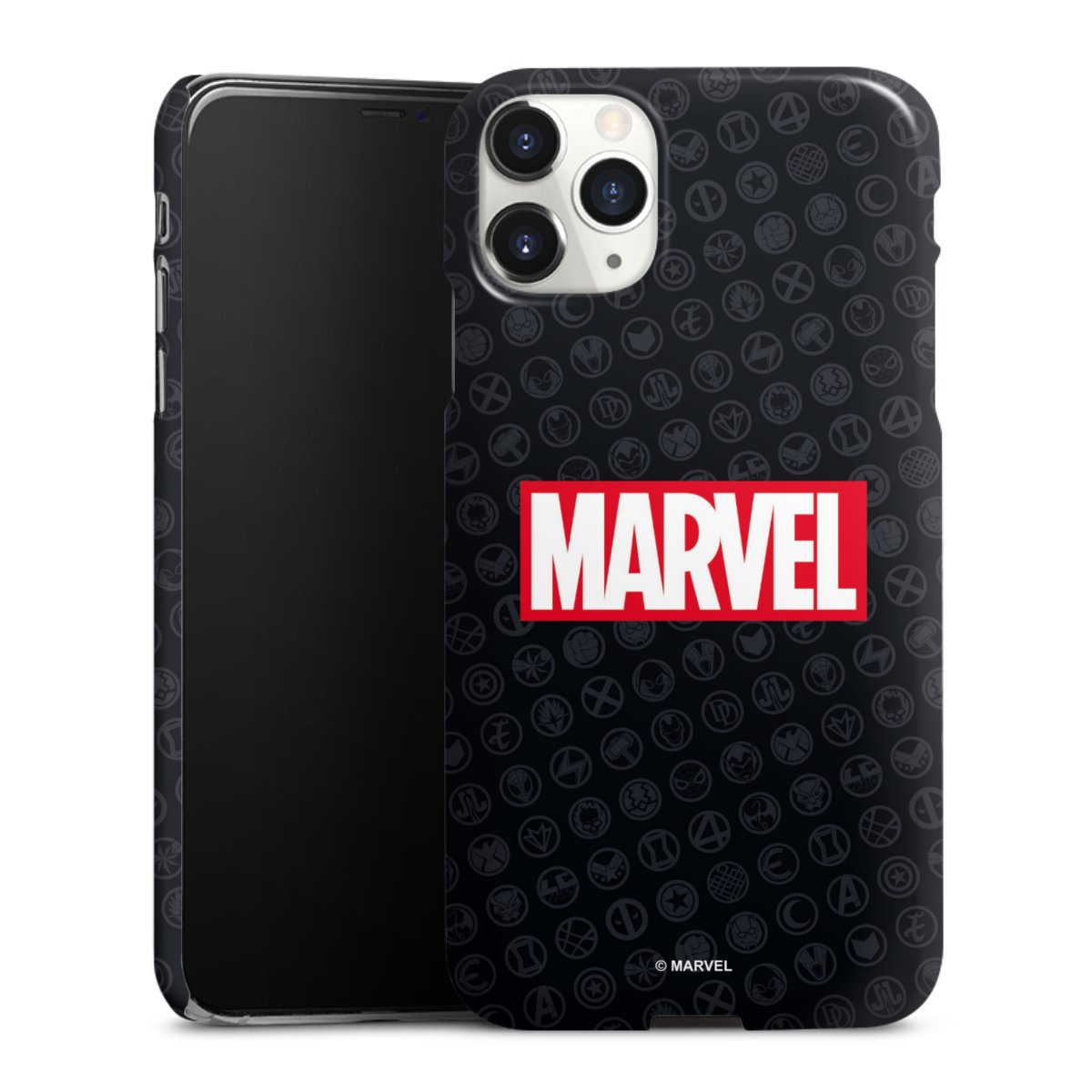 Marvel Logo Zwart Rood