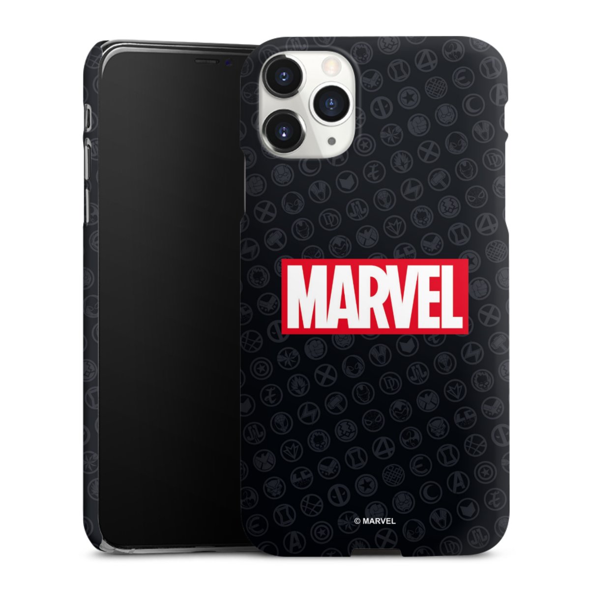 Marvel Logo Black Red 