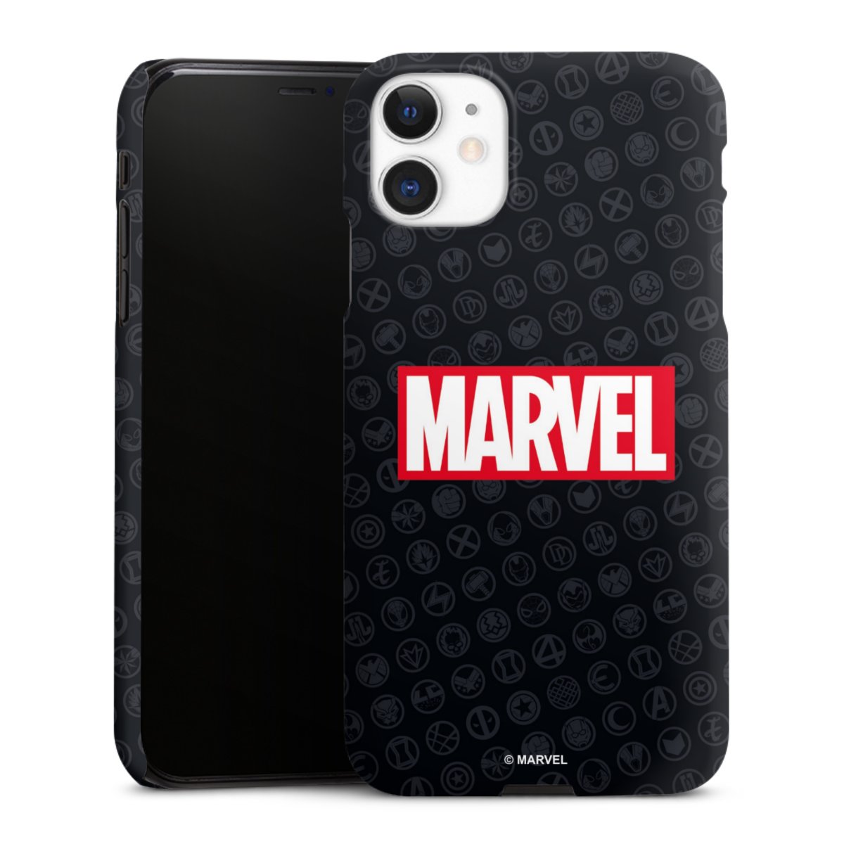 Marvel Logo Black Red 