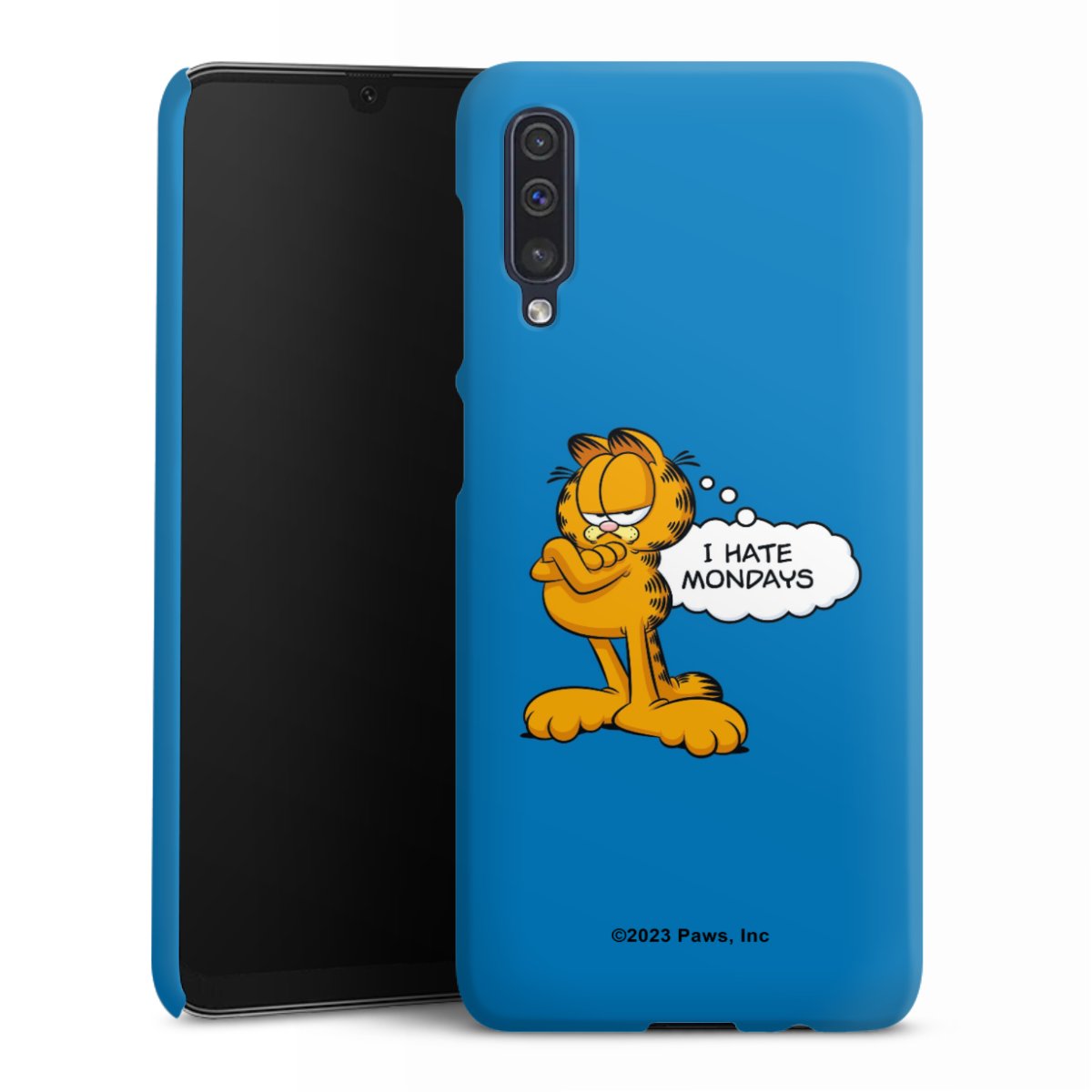 Garfield Ik haat maandagen blauw