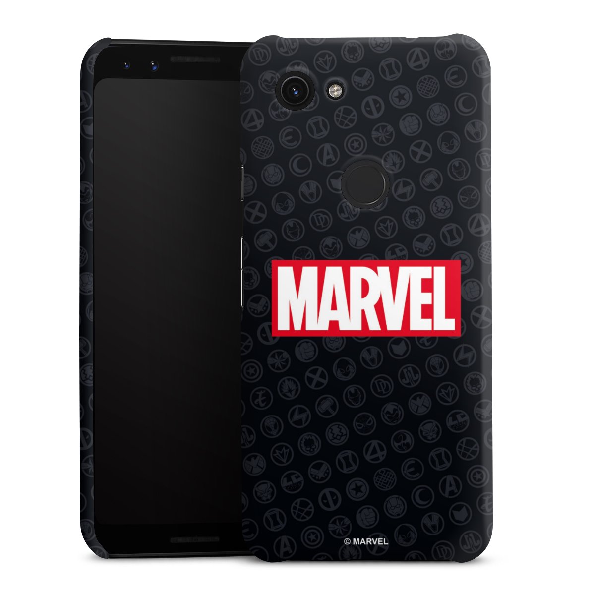 Marvel Logo Black Red 