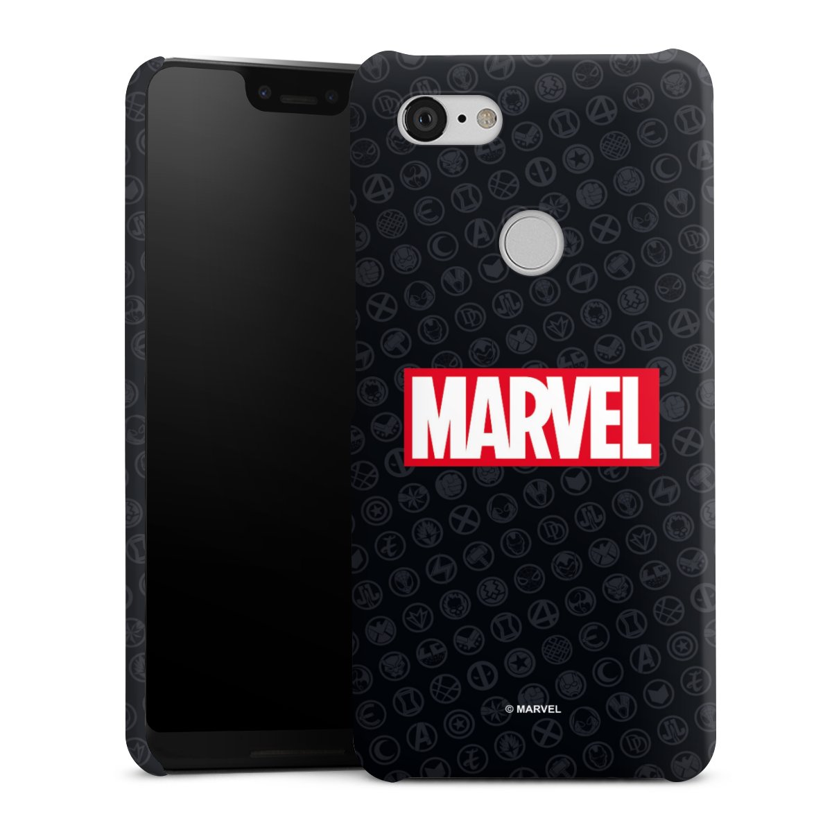 Marvel Logo Zwart Rood