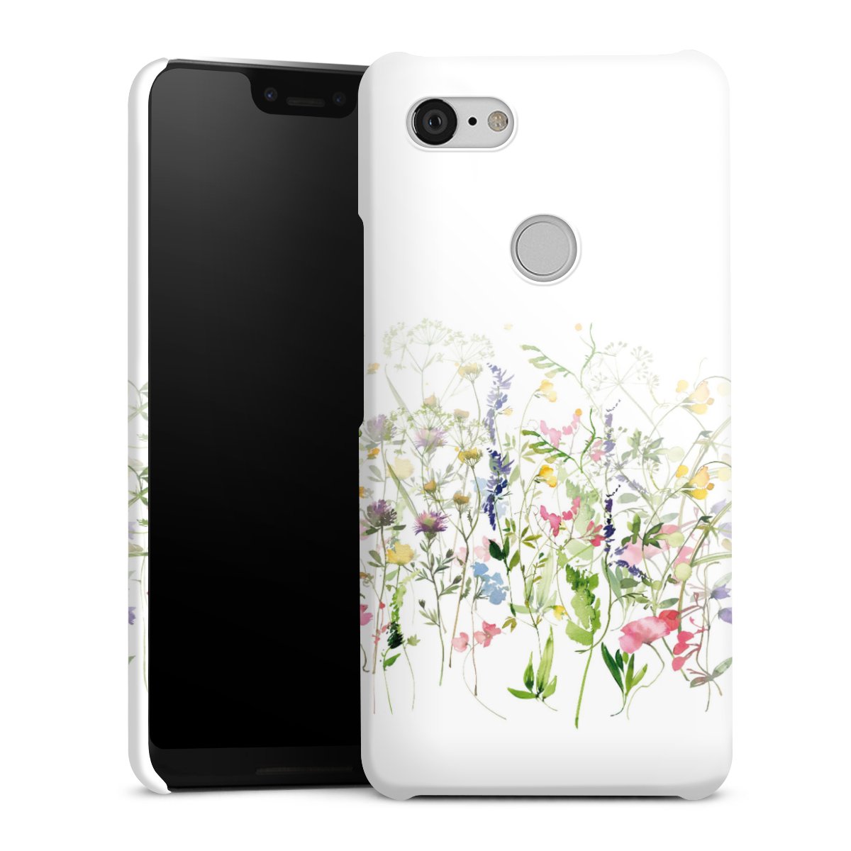 Fleurs de prairie printanières colorées