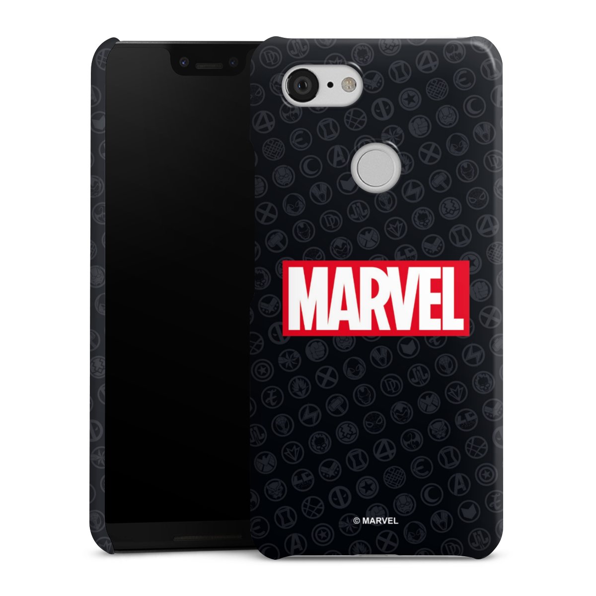 Marvel Logo Black Red 