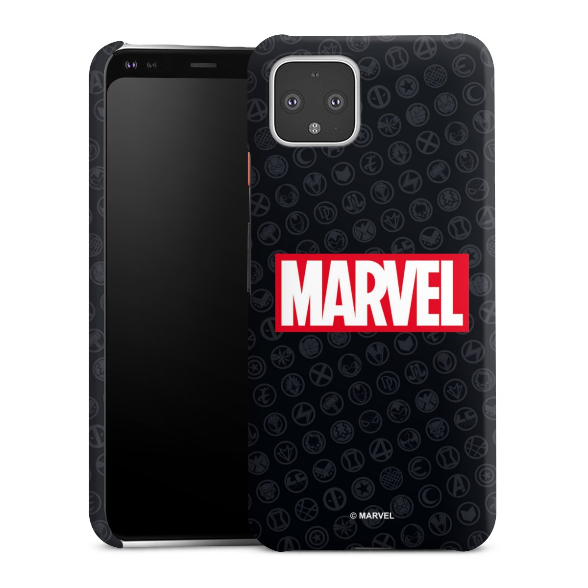 Marvel Logo Black Red 