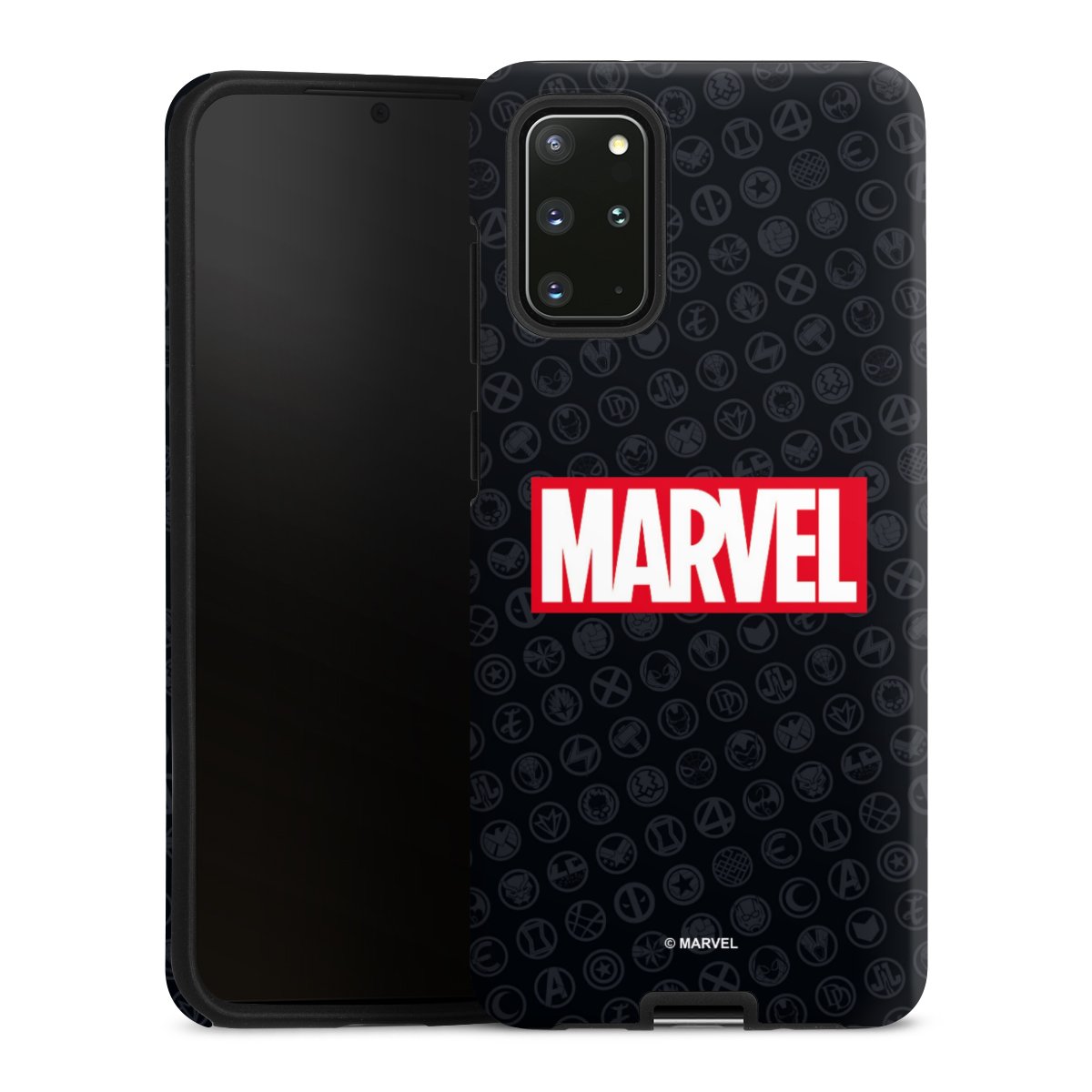 Marvel Logo Black Red 