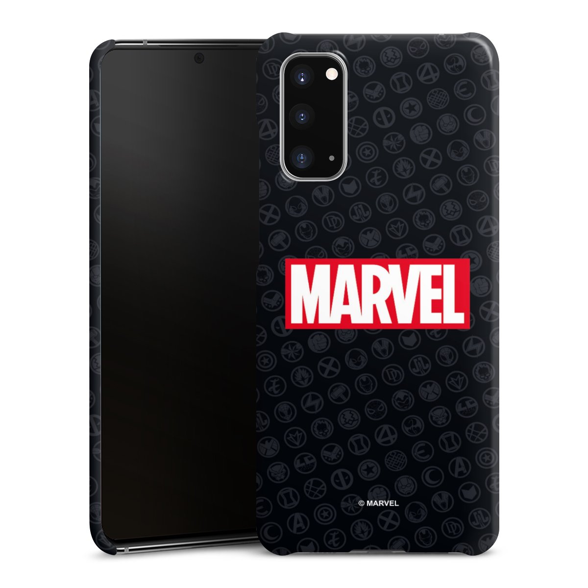 Marvel Logo Black Red 