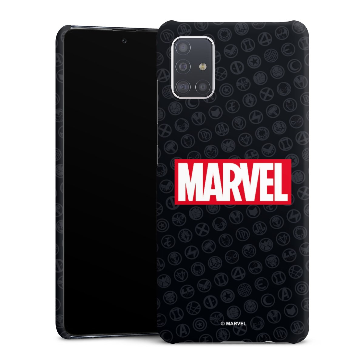 Marvel Logo Black Red 