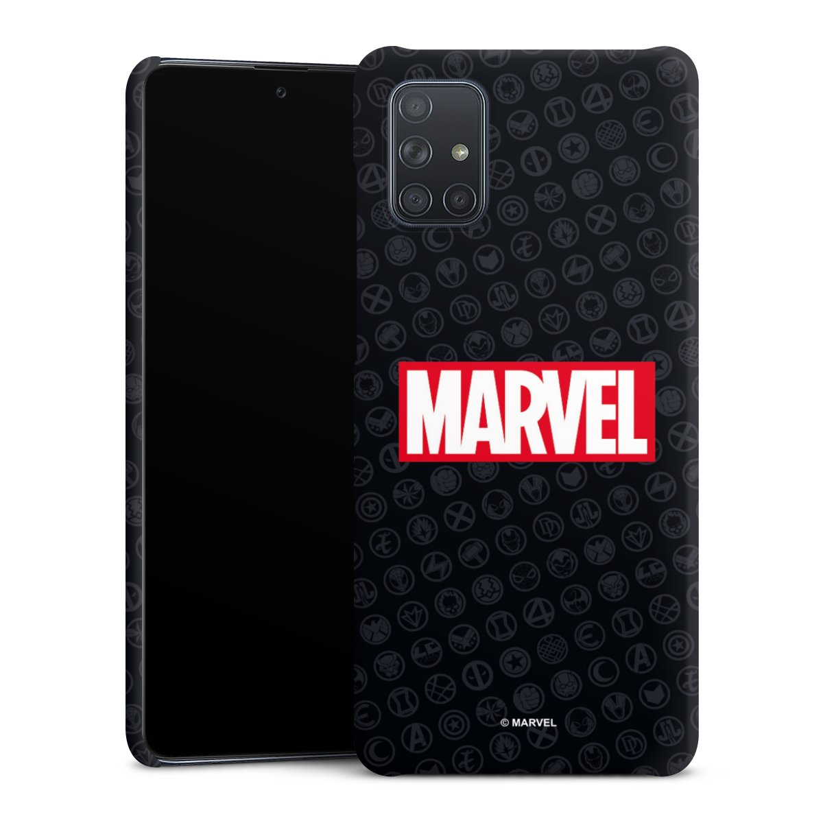 Marvel Logo Black Red 