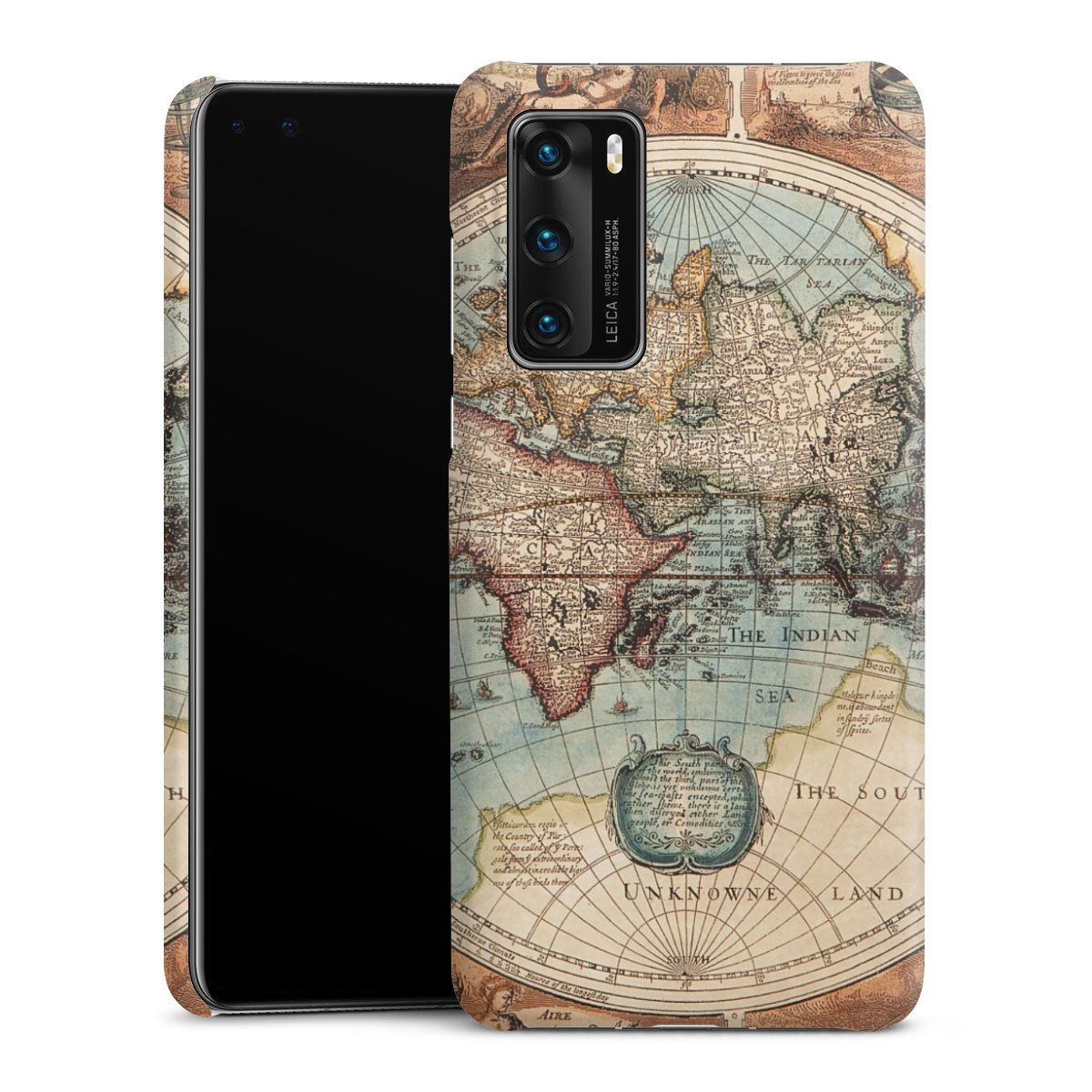 Mappa del mondo vintage