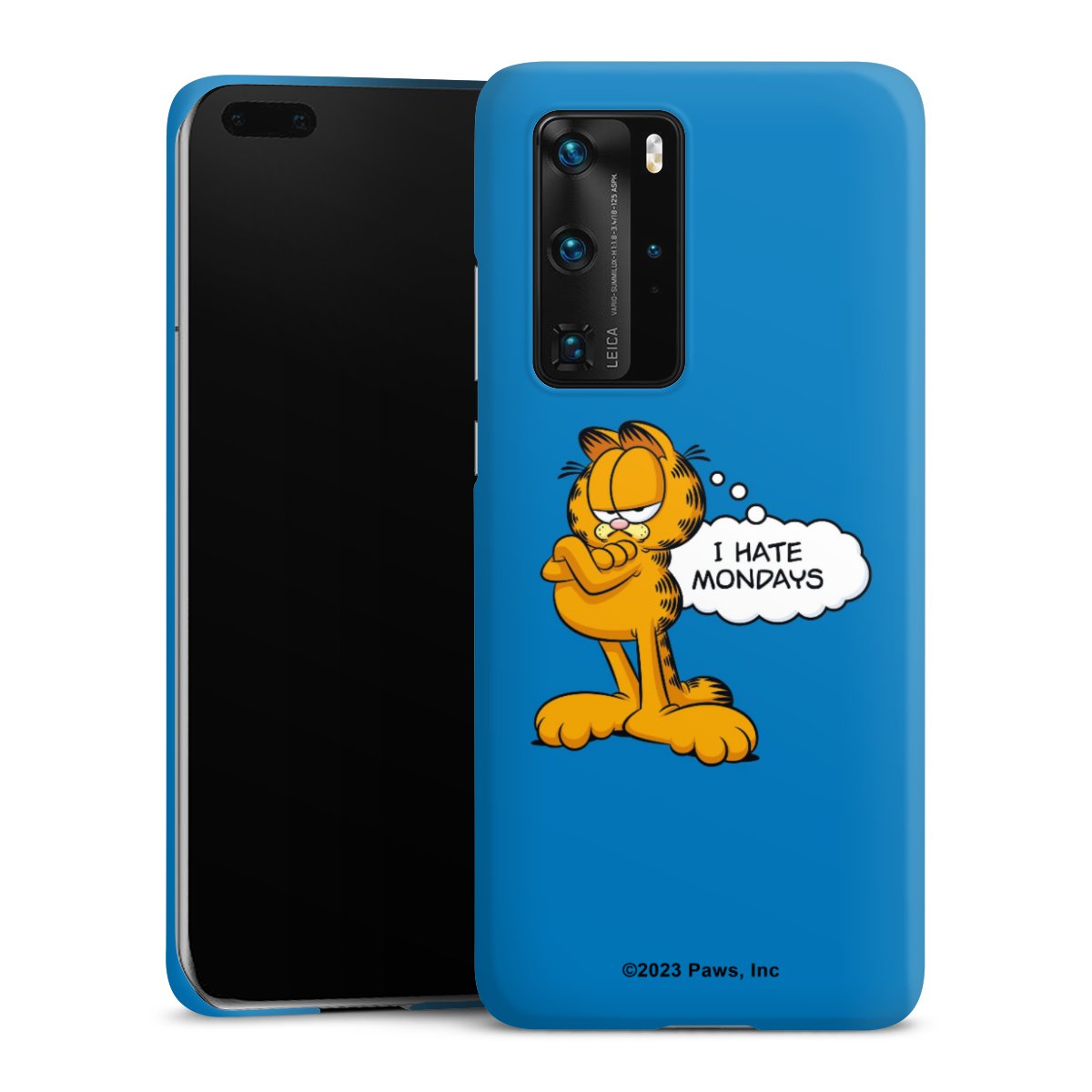 Garfield Je déteste les lundis Bleu