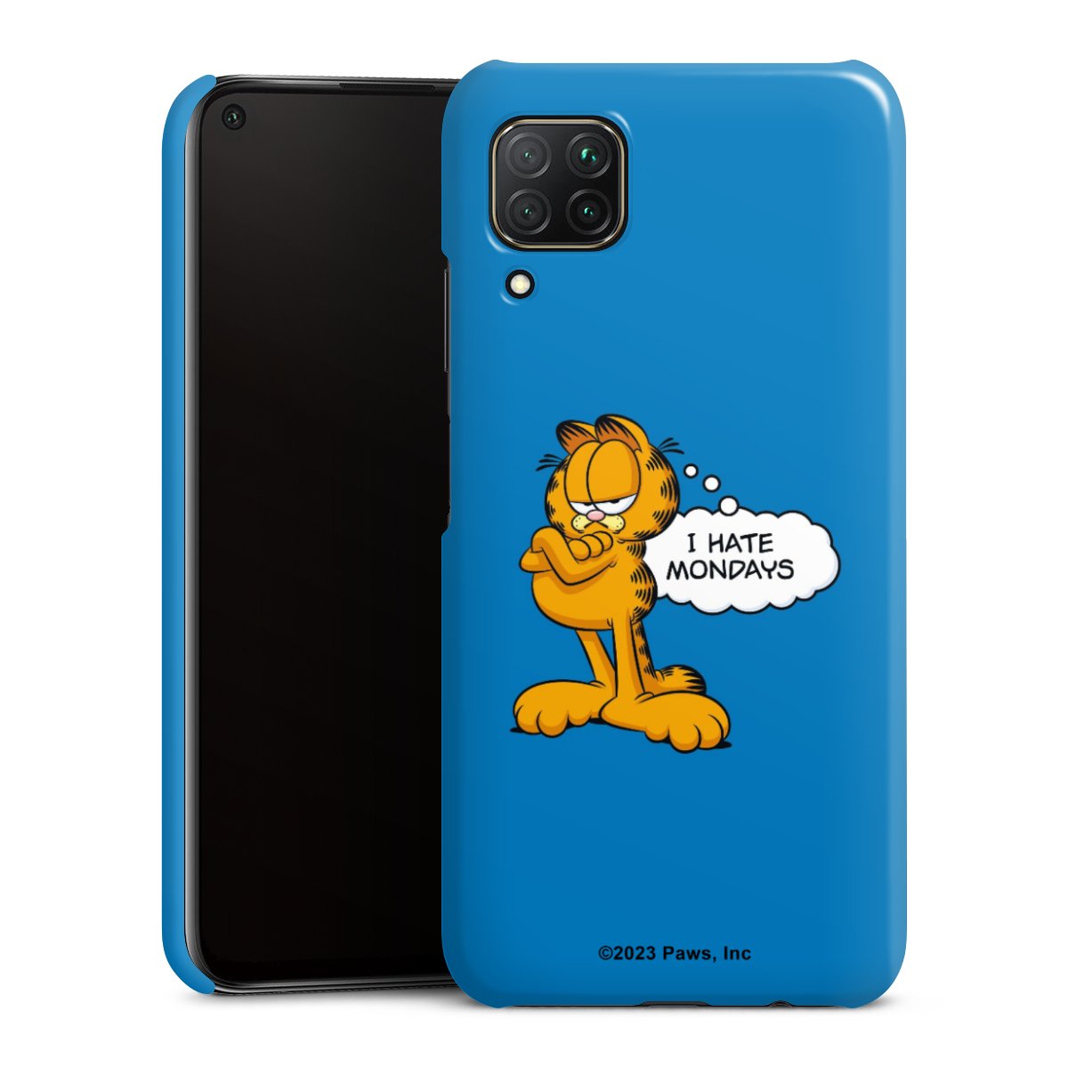 Garfield Ik haat maandagen blauw