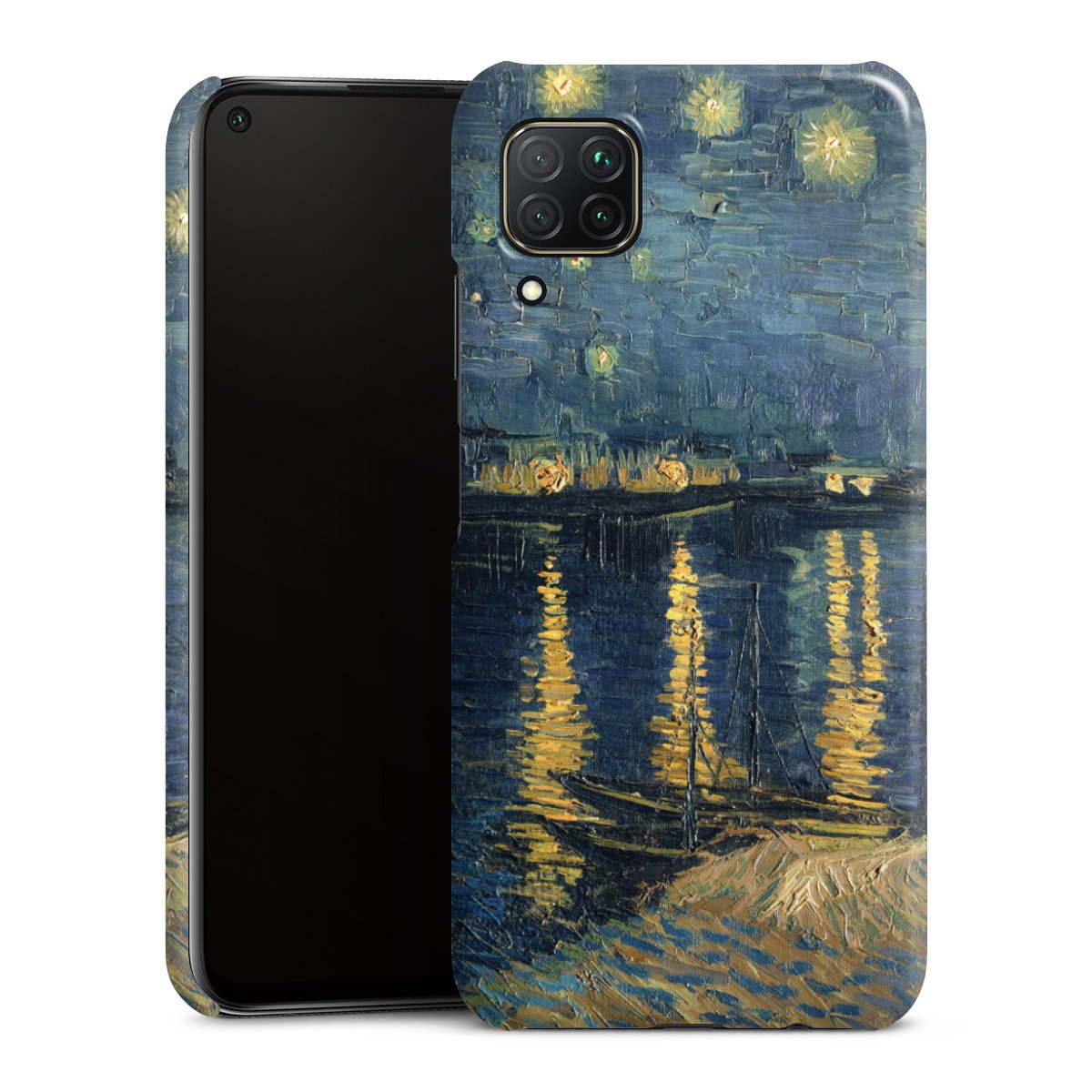 Sterrennacht boven de Rhone