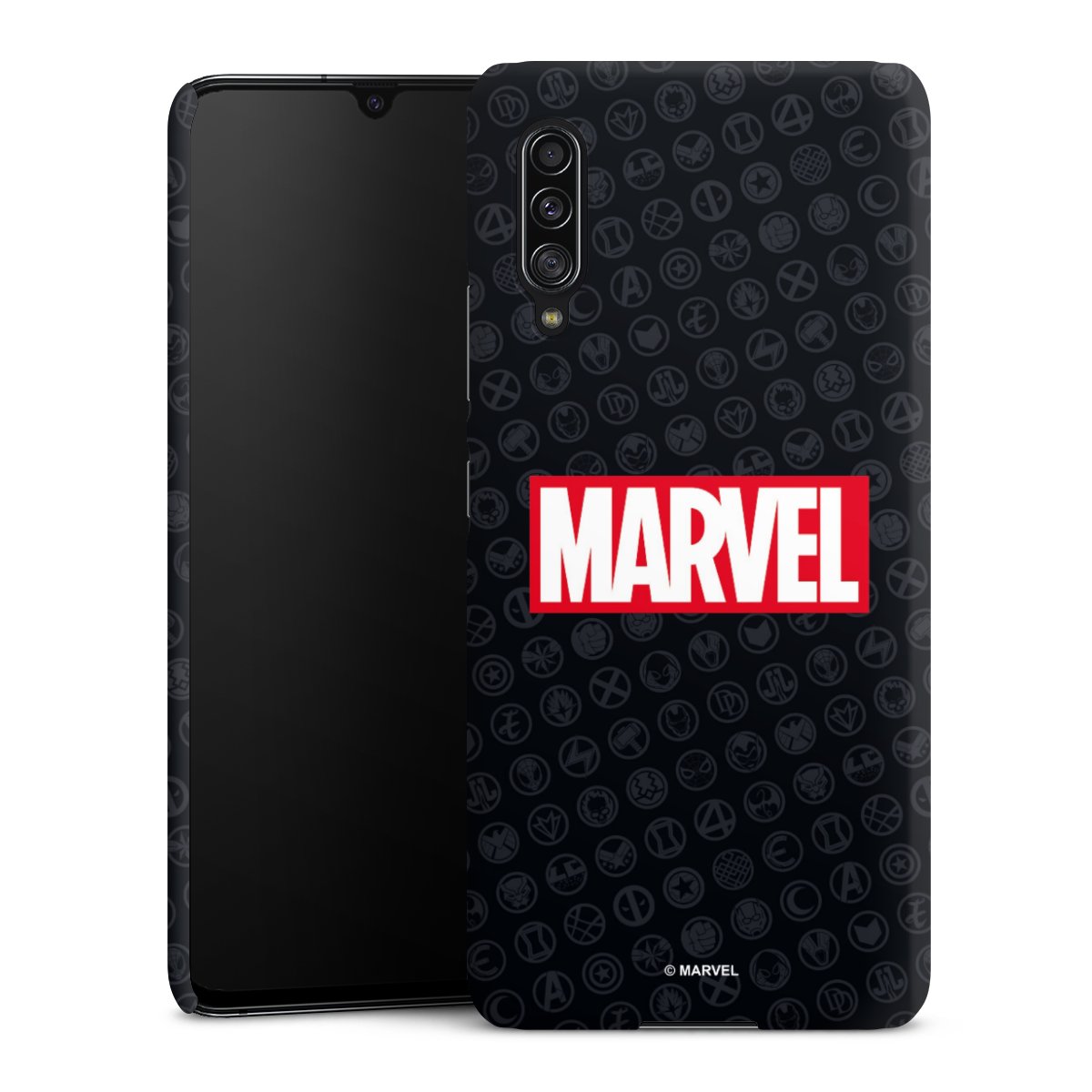 Marvel Logo Black Red 