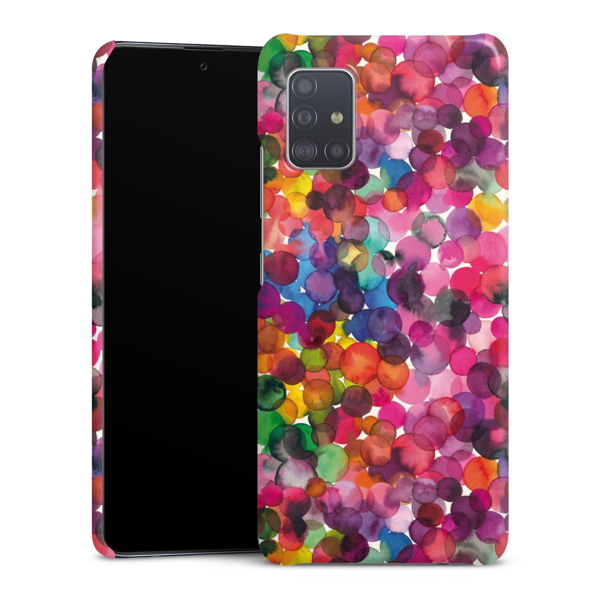 Punti acquerello sovrapposti