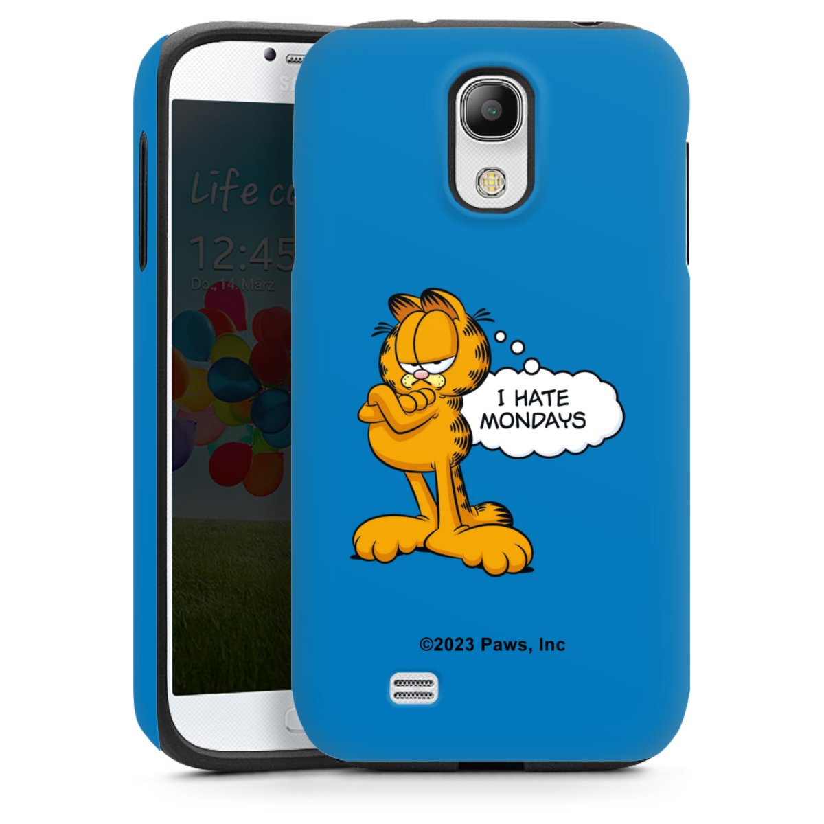 Garfield Ik haat maandagen blauw