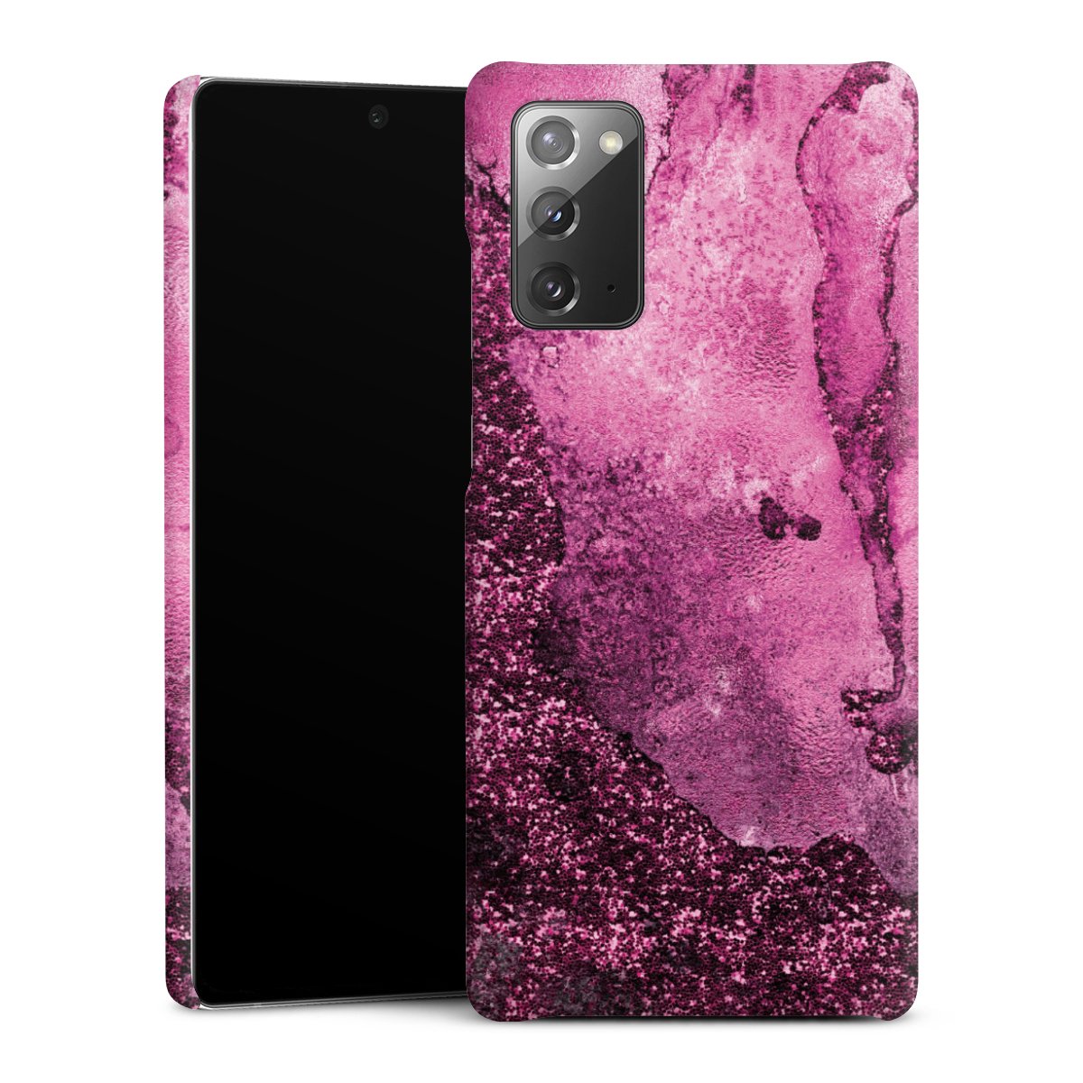 Pink Glitter Marble 2