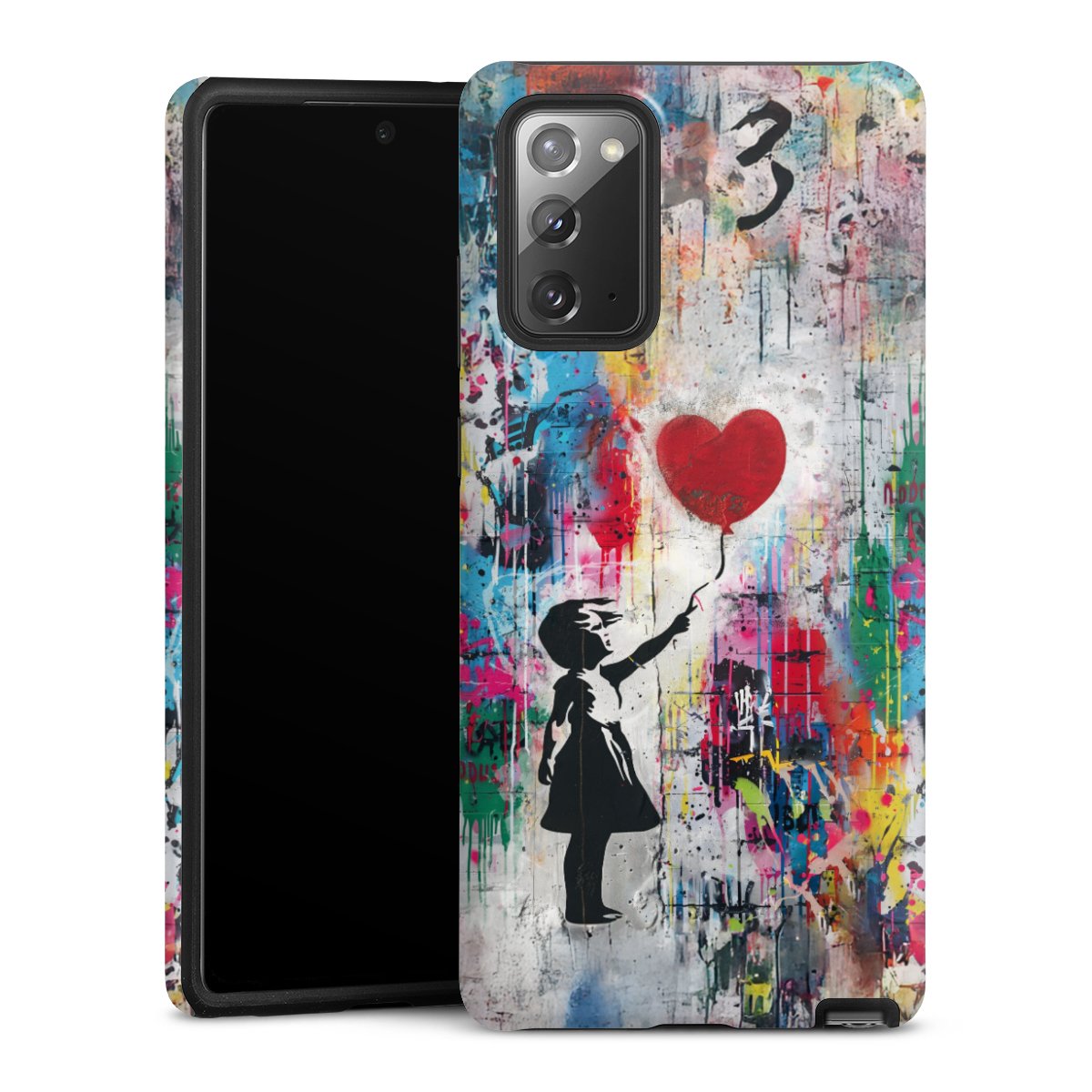 Balloon Girl Colorful