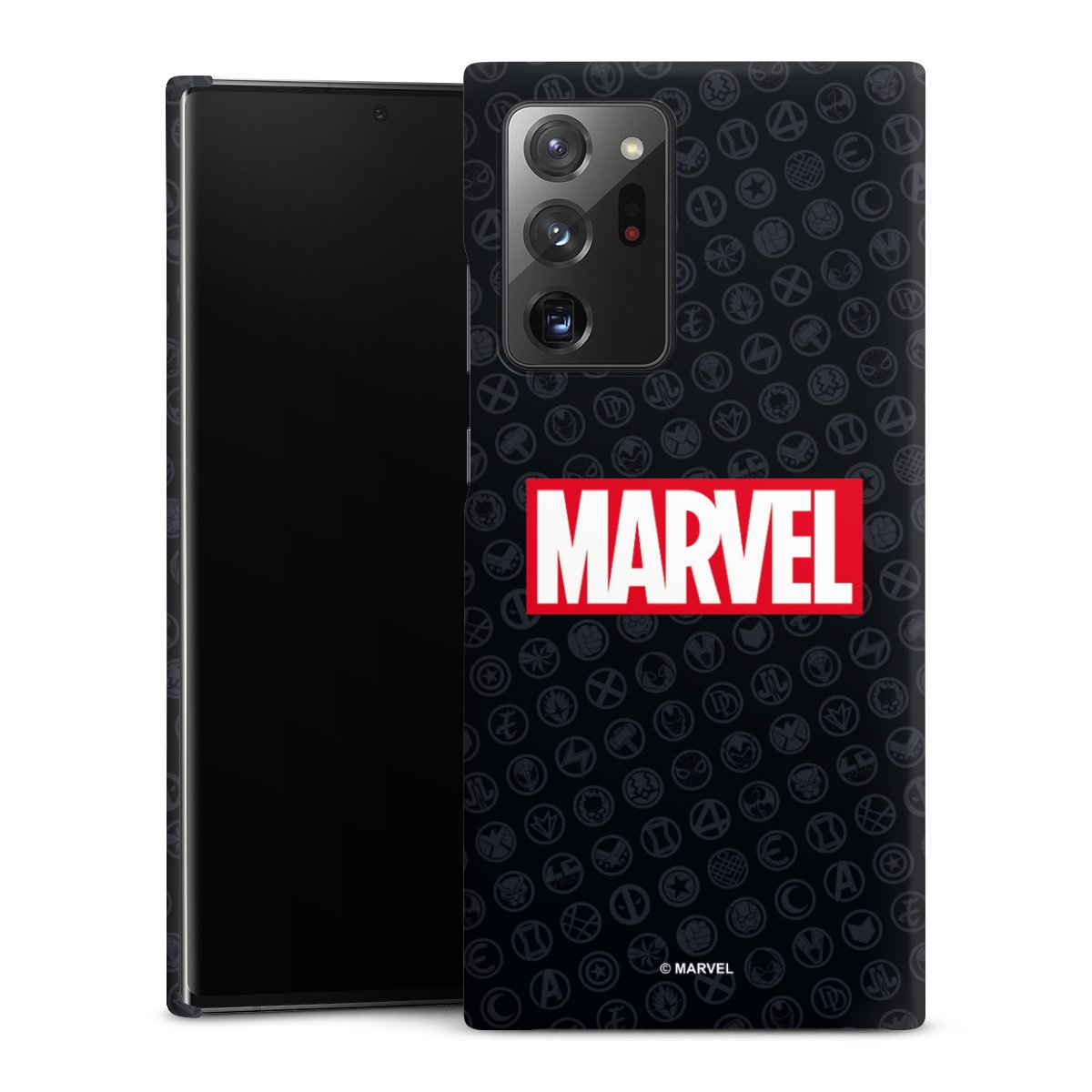 Marvel Logo Black Red 