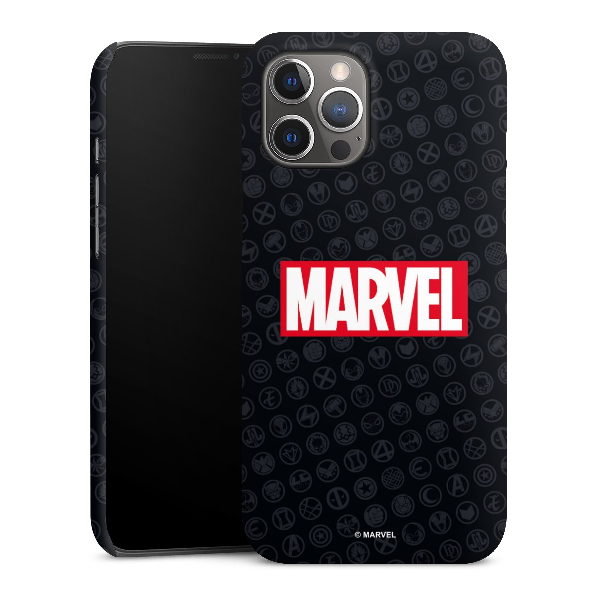 Marvel Logo Black Red 