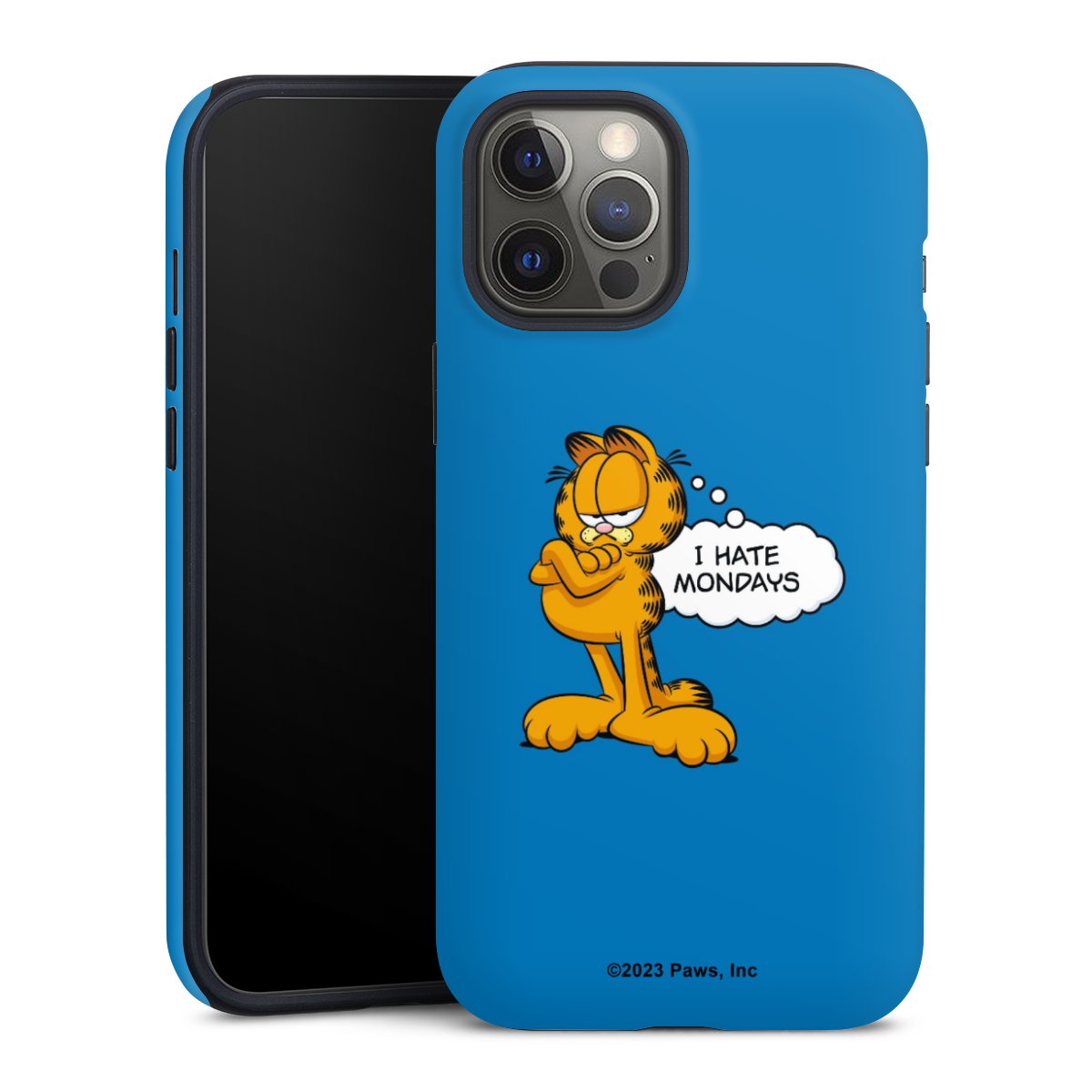 Garfield Ik haat maandagen blauw