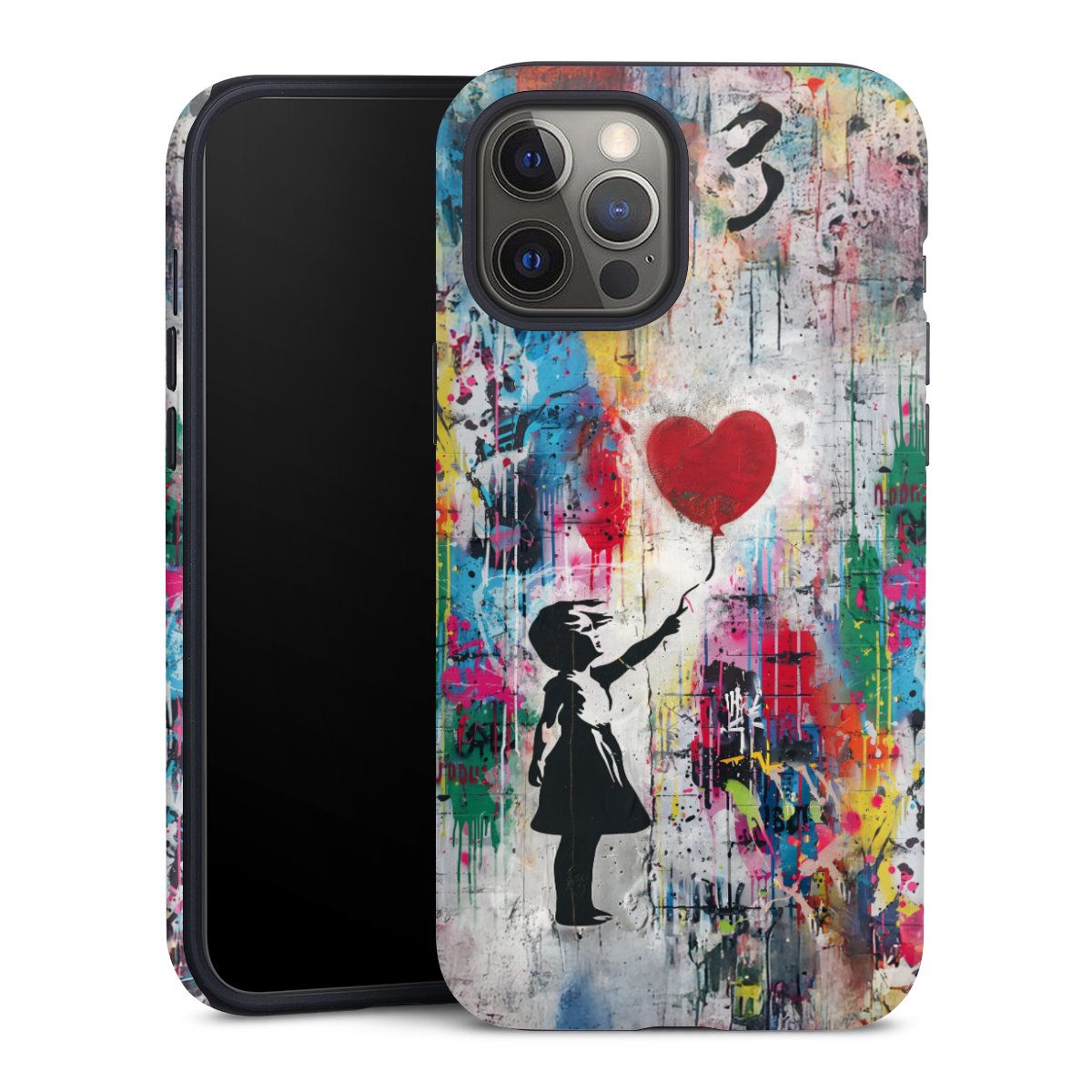 Balloon Girl Colorful
