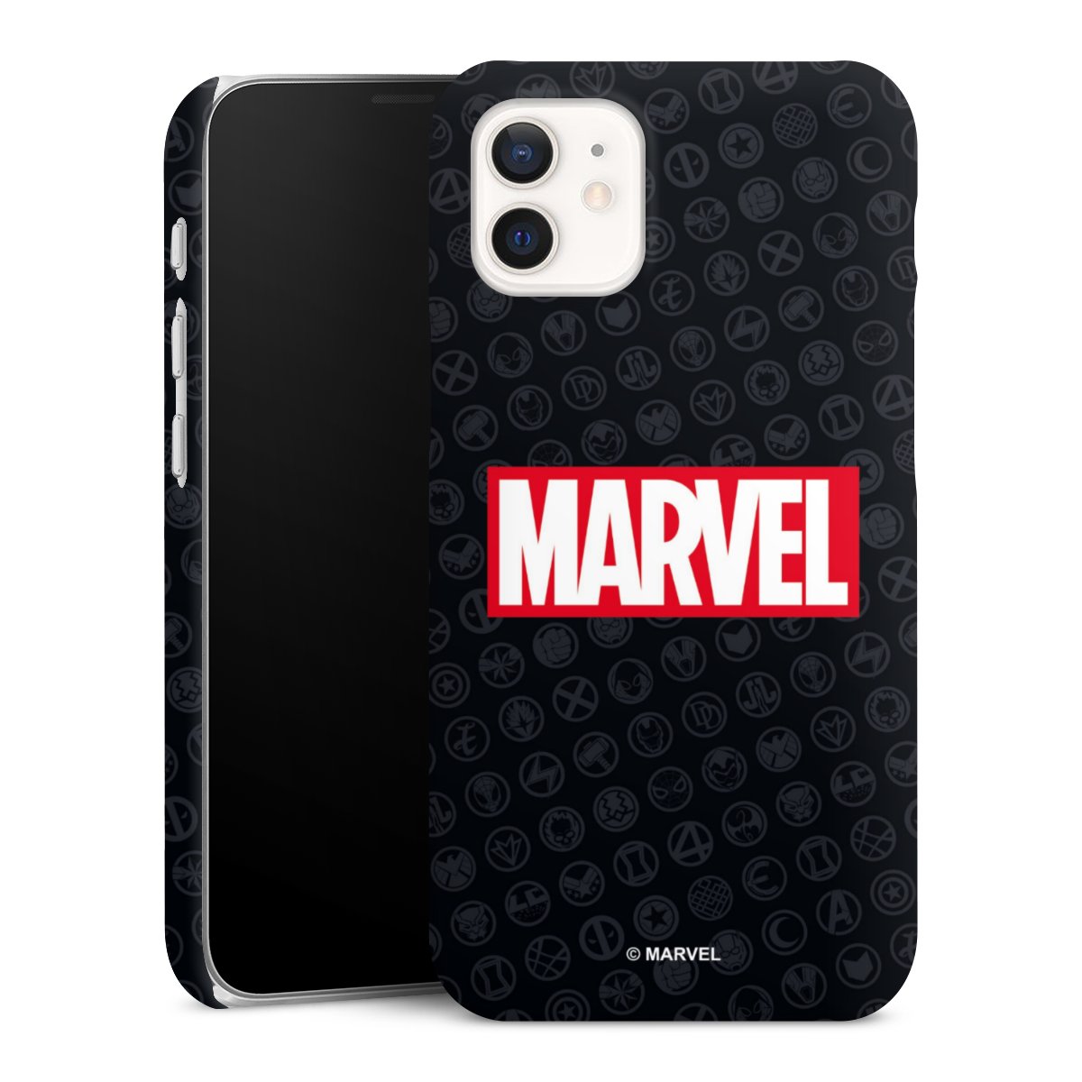 Marvel Logo Black Red 